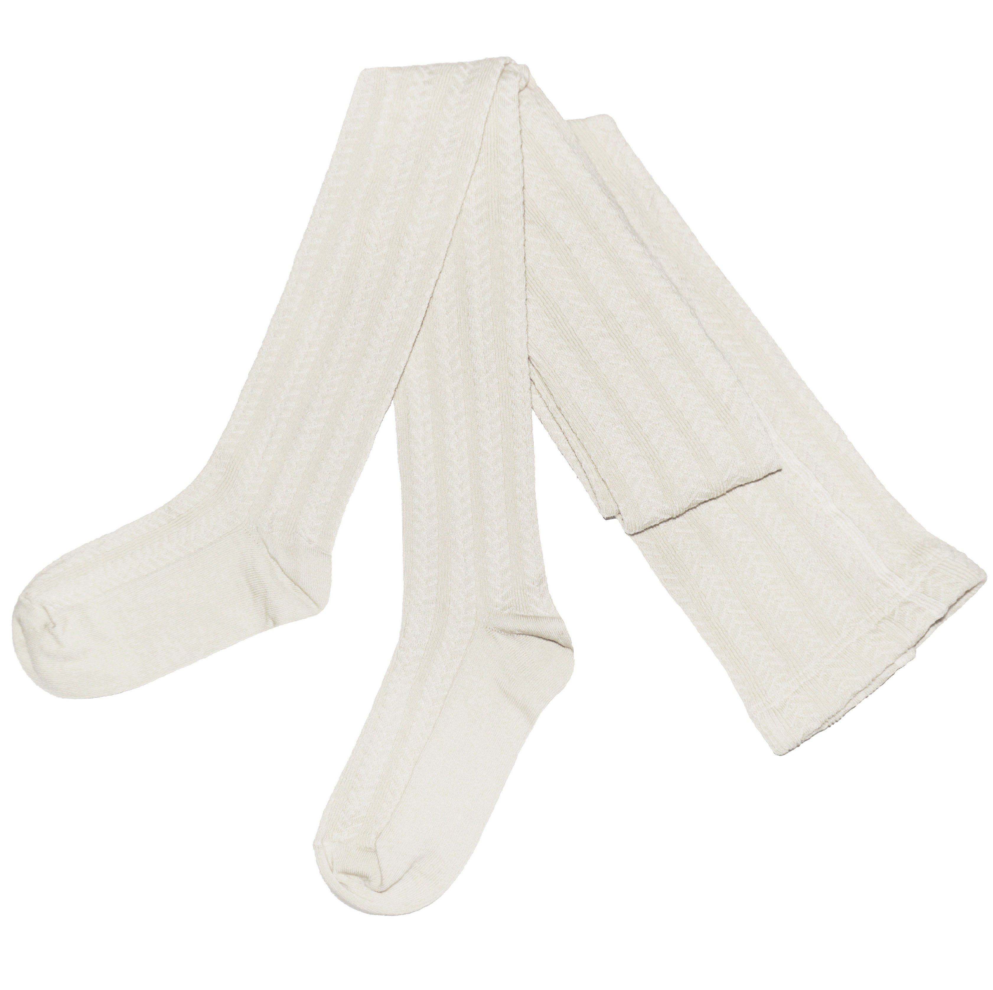 WERI SPEZIALS Strumpfhersteller GmbH Strickstrumpfhose Damen Трикотажные колготки >>Trachten : Zopfmuster<< weiche Baumwolle