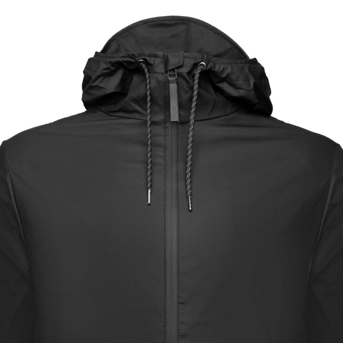 Rains Regenmantel Storm Breaker W3 Unisex Erwachsene Regenjacke, Jacket, Anorak, Regenbekleidung, Kapuze