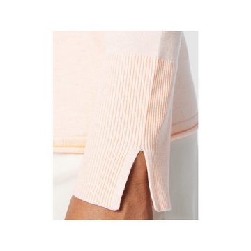 Comma Rollkragenpullover beige regular (1-tlg)