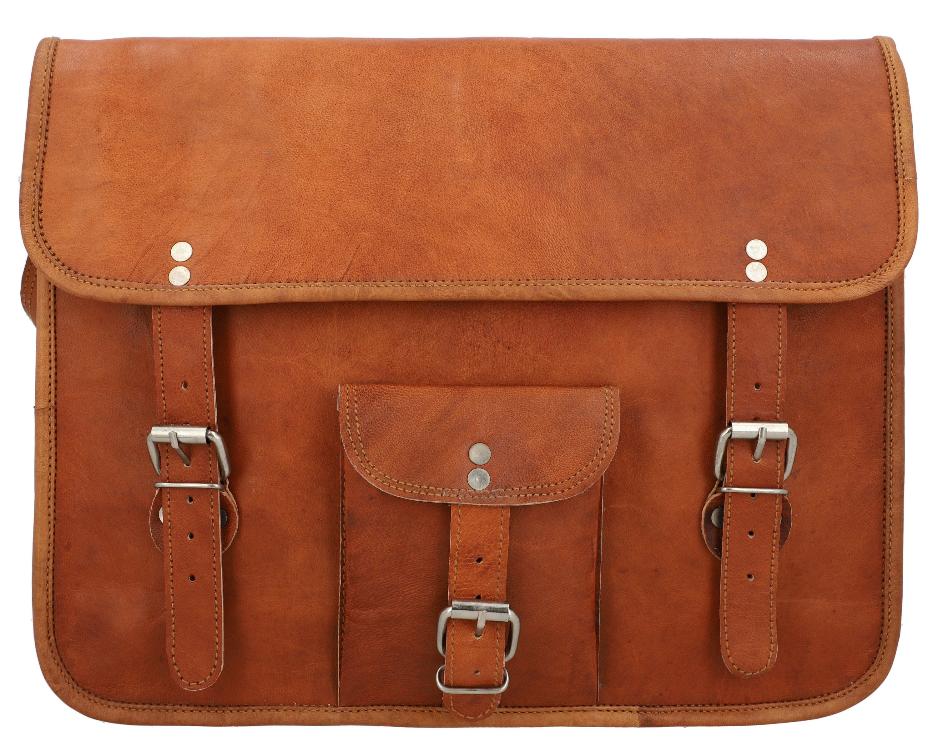 Gusti Leder Umhängetasche Gusti Leder Umhängetasche Alex 15" (1-tlg), Aktenordner