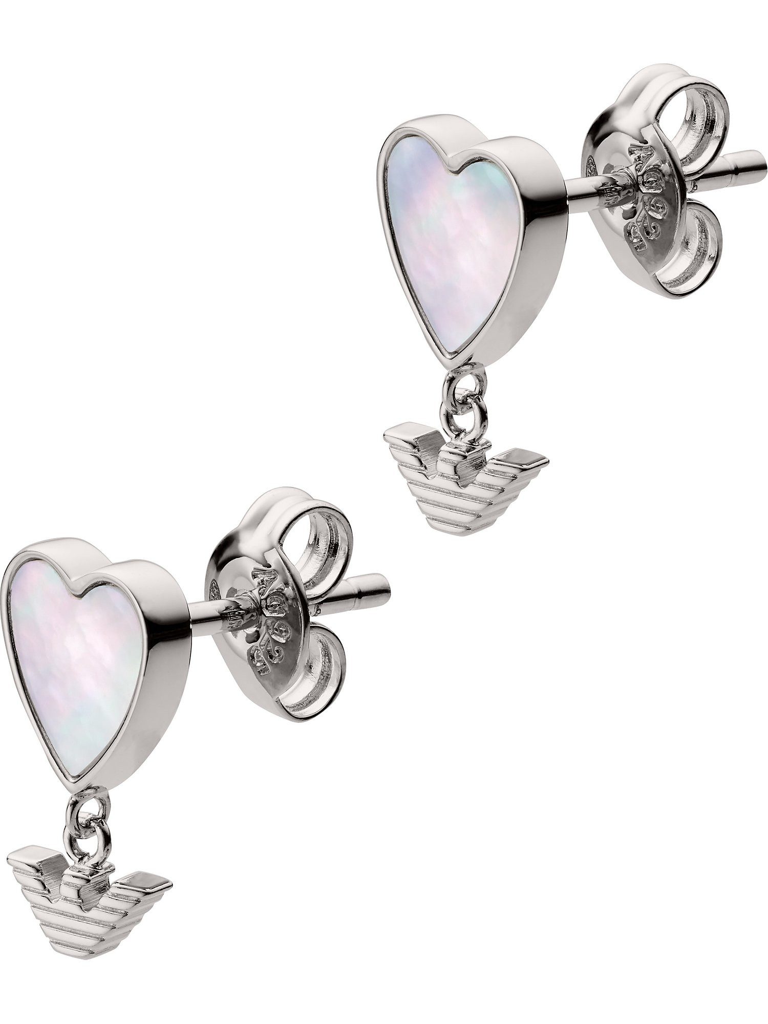 Paar Ohrstecker Emporio Armani Damen-Ohrstecker 925er Silber