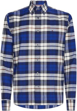 Tommy Hilfiger Langarmhemd OXFORD BLACKWATCH RF SHIRT mit Button-down-Kragen