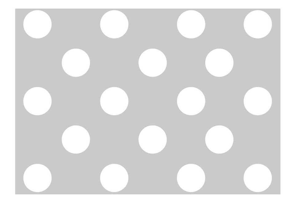 KUNSTLOFT Vliestapete Charming Dots Design halb-matt, Tapete 1x0.7 m, lichtbeständige