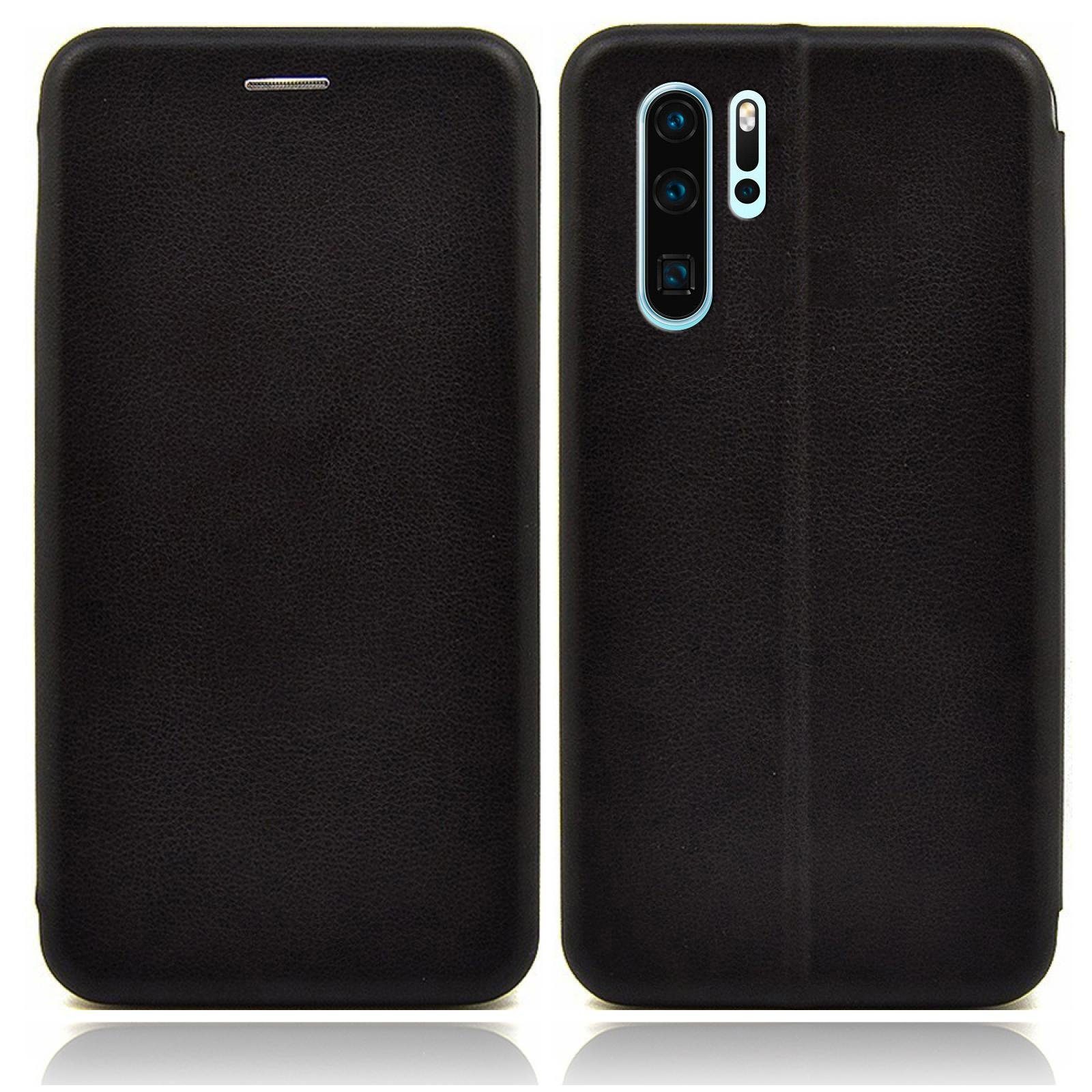 Numerva Handyhülle Hard Cover Etui für Huawei P30 Pro, Flip Cover Schutz Hülle Tasche