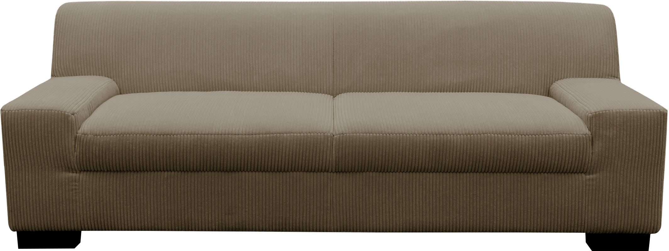 OTTO home 3-Sitzer Faxxe 212 x 85 cm, zeitlos und elegant, mittelfeste Polsterung, aus haustierfreundlichem Pet Friendly Cord – Bild 2 von 5
