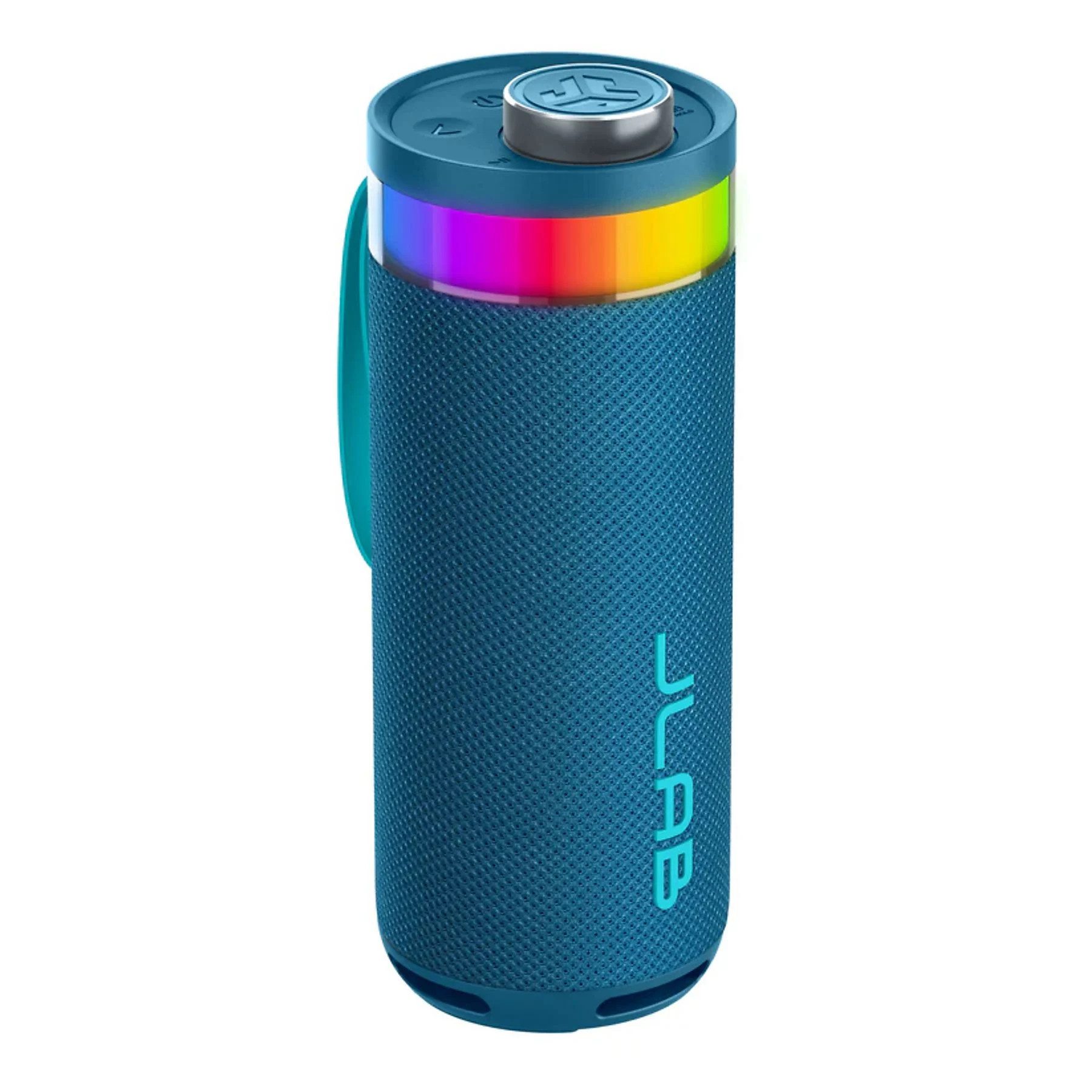 Jlab Go Party Speaker navy Bluetooth-Lautsprecher (Wasserdicht, RGB-Beleuchtung, Bluetooth 5.3, 10W, IP56)