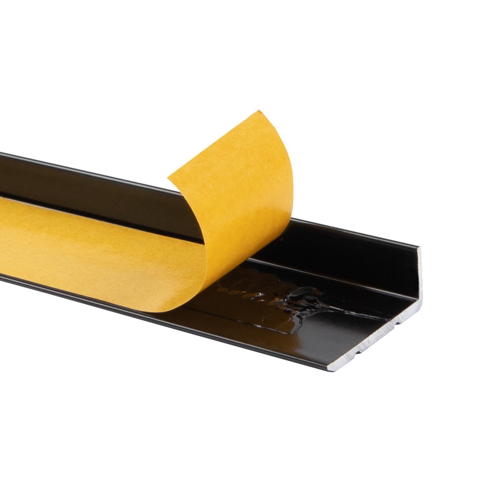 Karat Winkelprofil für Treppenstufen & Absätze, Aluminium, 24,5 x 10 mm, selbstklebend oder vorgebohrt