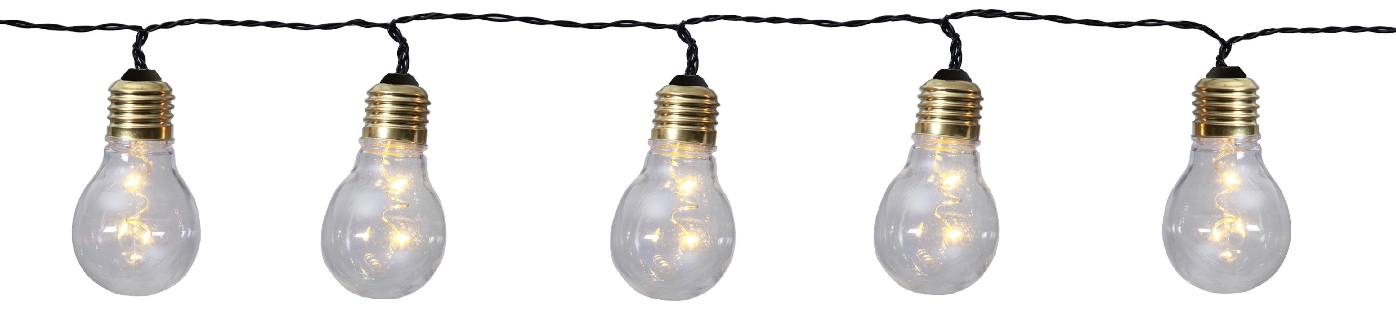 STAR TRADING LED-Lichterkette Glow, 5-flammig, ca.100 cm Länge, Batterie, Timer, Vierfarb-Karton