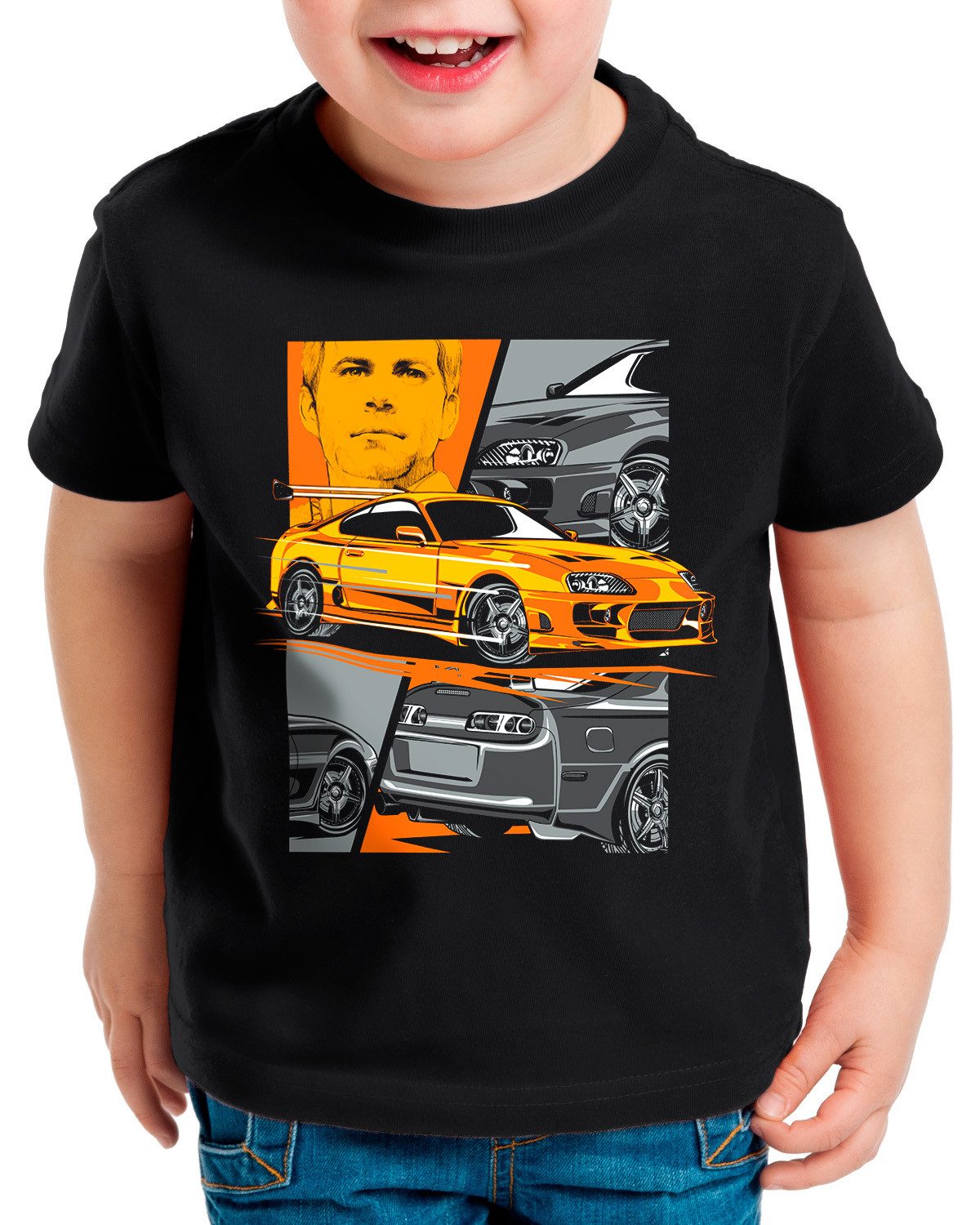 style3 T-Shirt Furious Paul Walker o'conner autorennen the fast and the fur günstig online kaufen