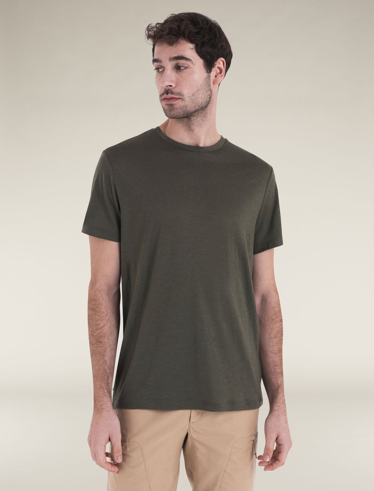 T-Shirt Wander-/Freizeit Merino 150 Tech Lite III (100% Merinowolle) lodengrün