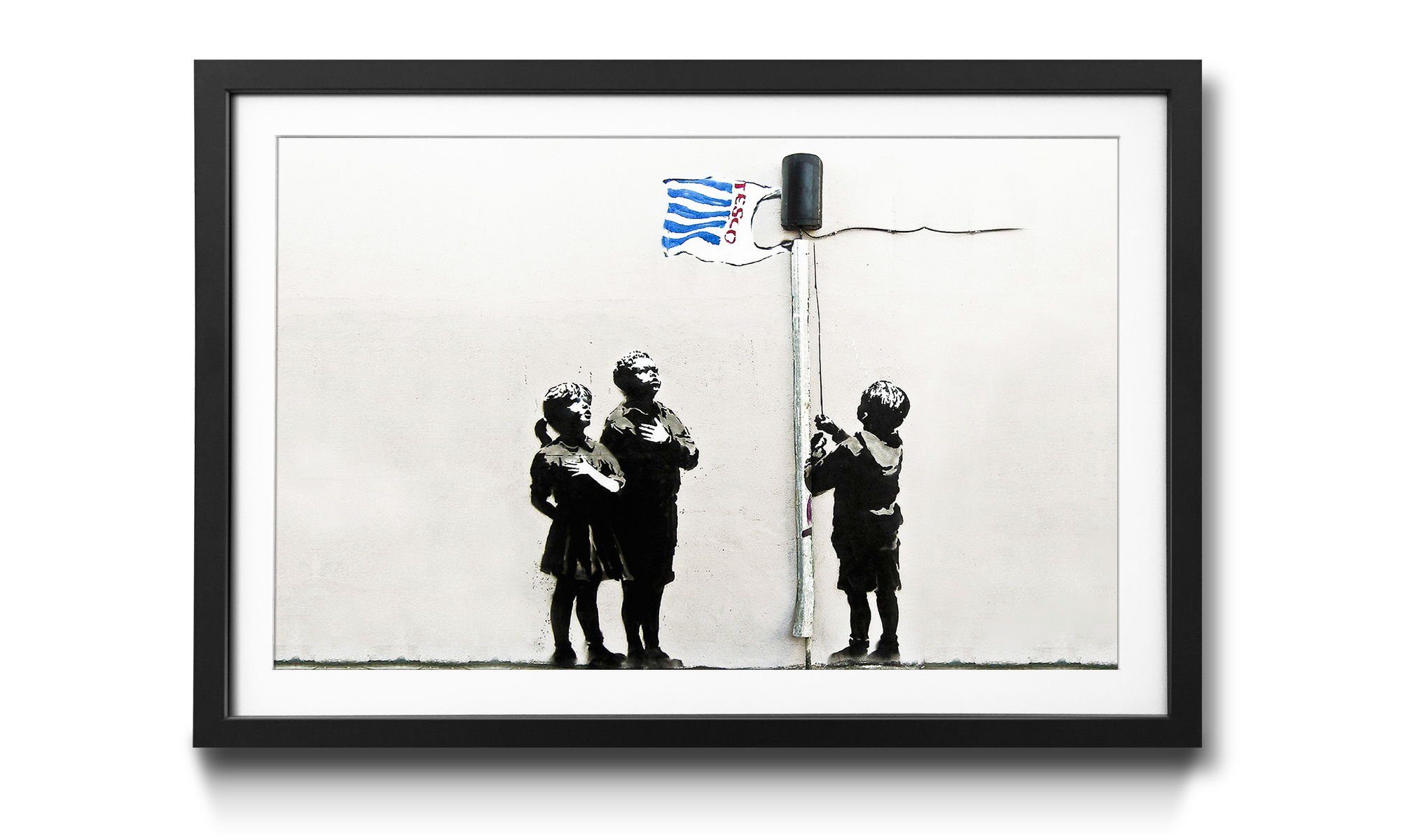 Banksy, Größen No.18, Kunstdruck erhältlich Banksy WandbilderXXL in Wandbild, 4