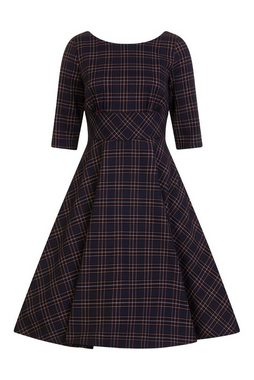 Hell Bunny A-Linien-Kleid Peebles 50s Dress Vintage Retro Tartan Muster Kariert