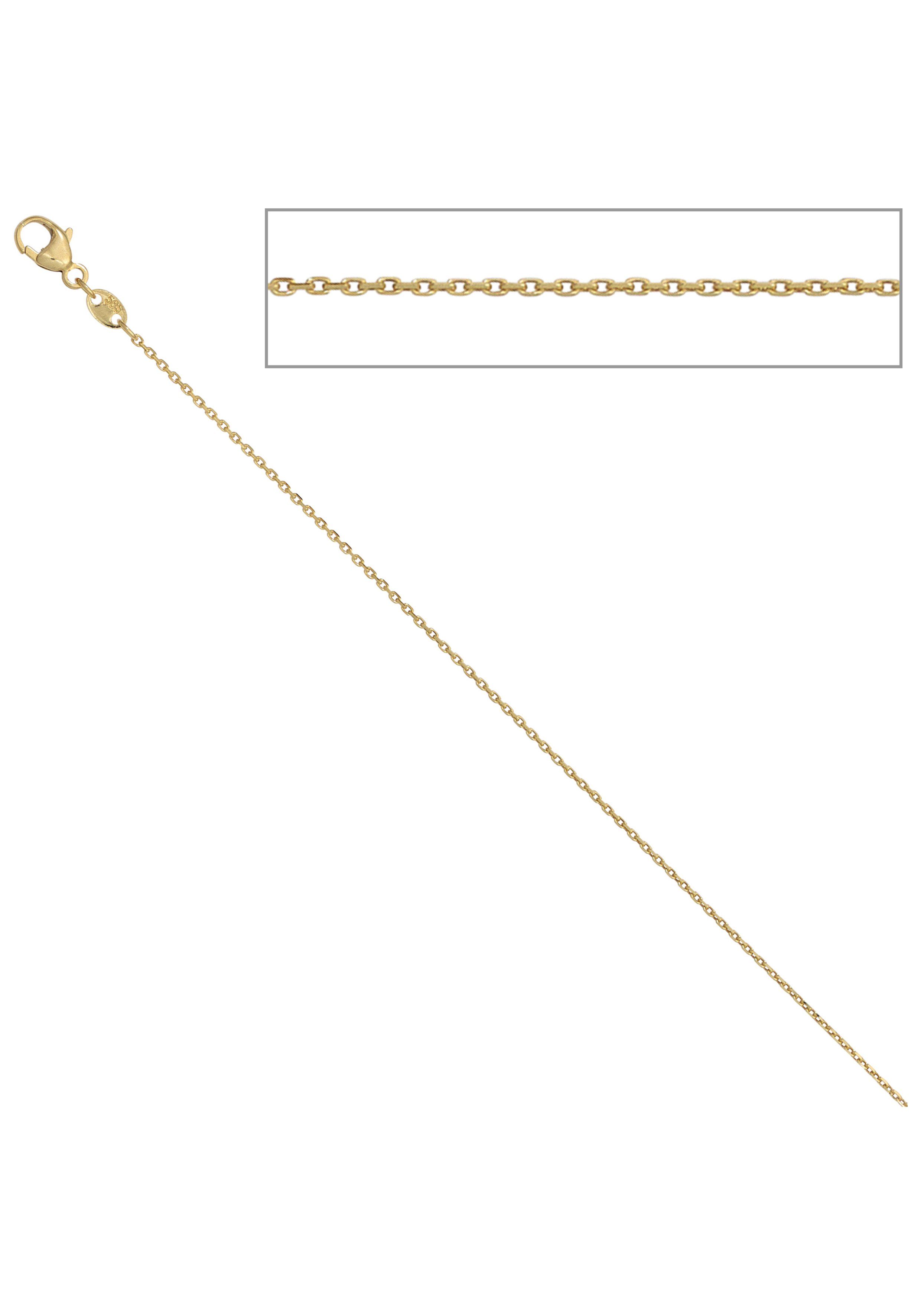 JOBO Goldkette, Ankerkette 585 Gold diam...