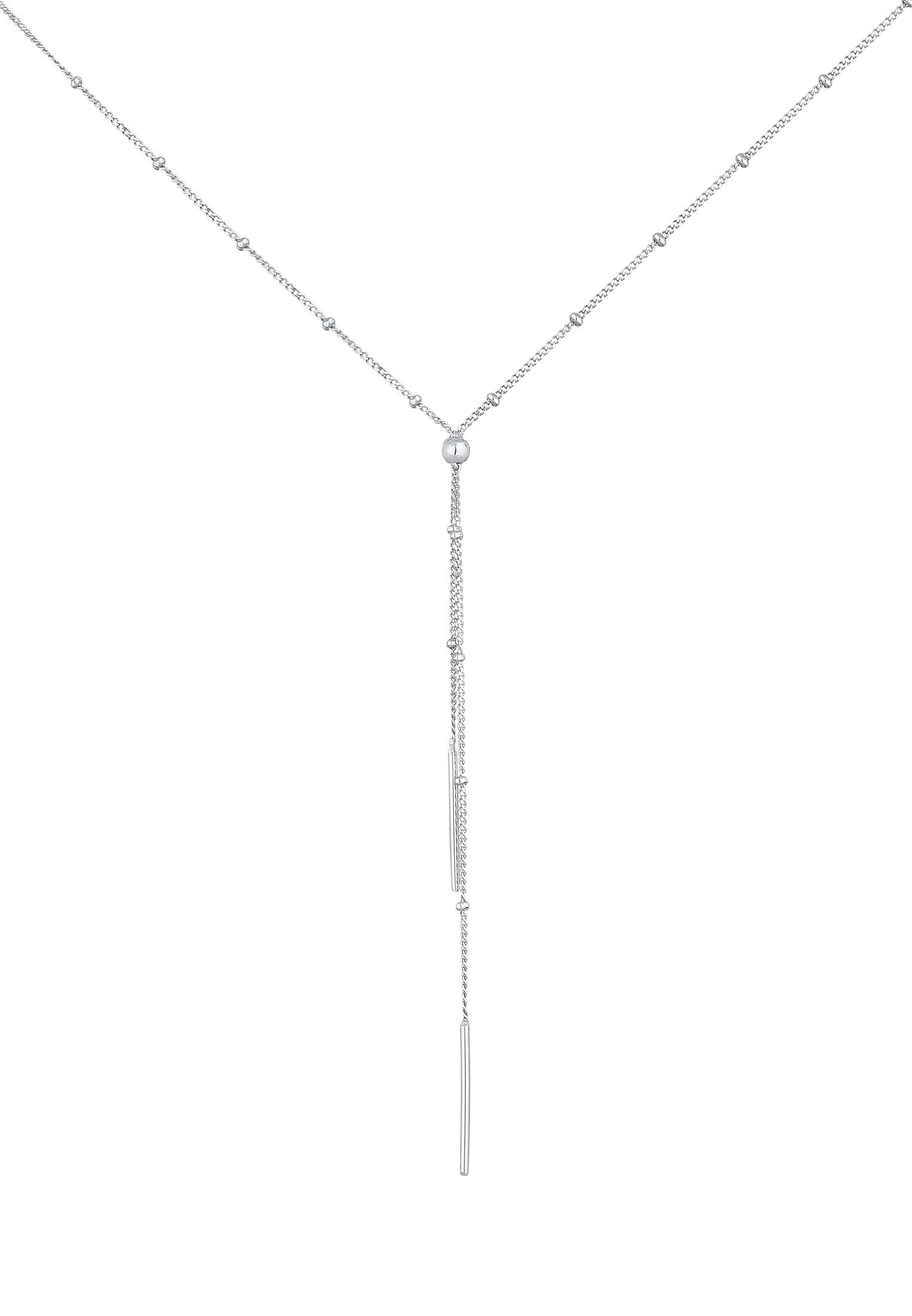 Elli Kette ohne Anhänger Y-Kette Kugel Stab Minimal 925 Silber günstig online kaufen