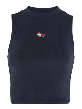 Tommy Jeans Seamless Shirt BADGE HIGH NECK TANK