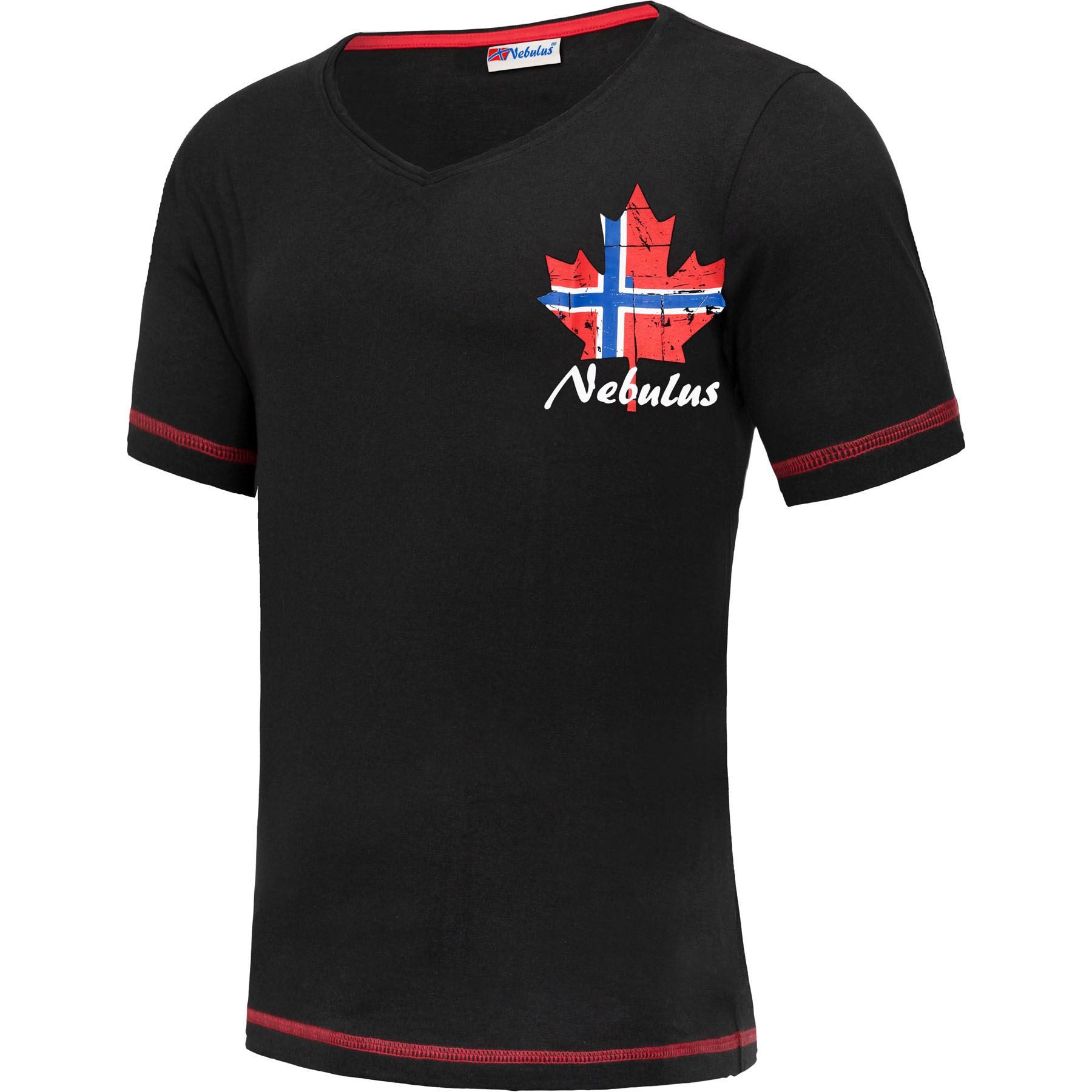 T-Shirt CORVIN, P5320 - Herren, schwarz, L