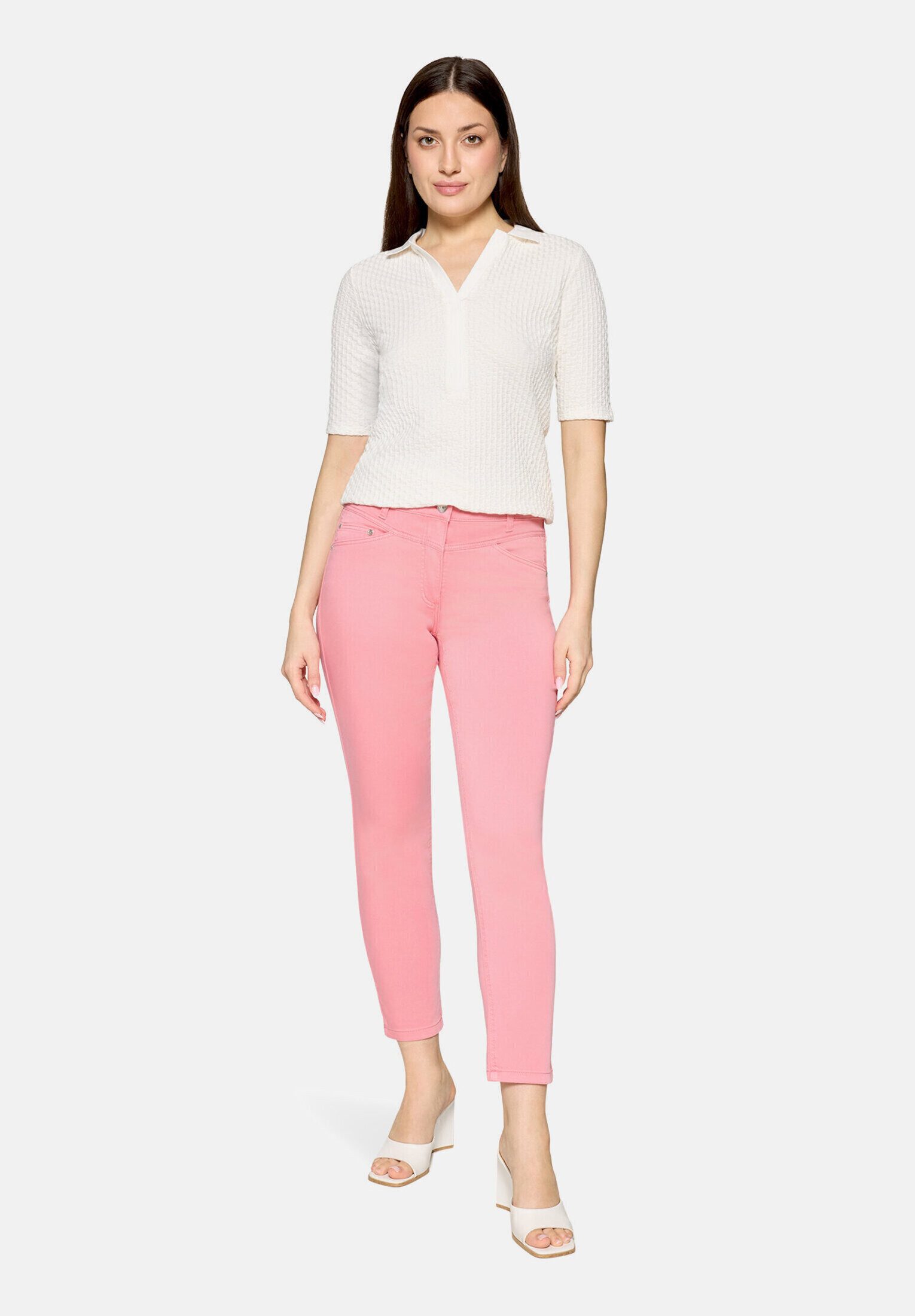 Betty Barclay Stoffhose Damen Slim Fit Passenabtrennung