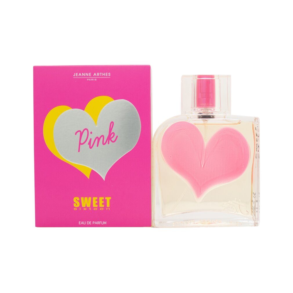 Jeanne Arthes Eau de Parfum Sweet Sixteen Pink Eau de Parfum für Frauen 100ml