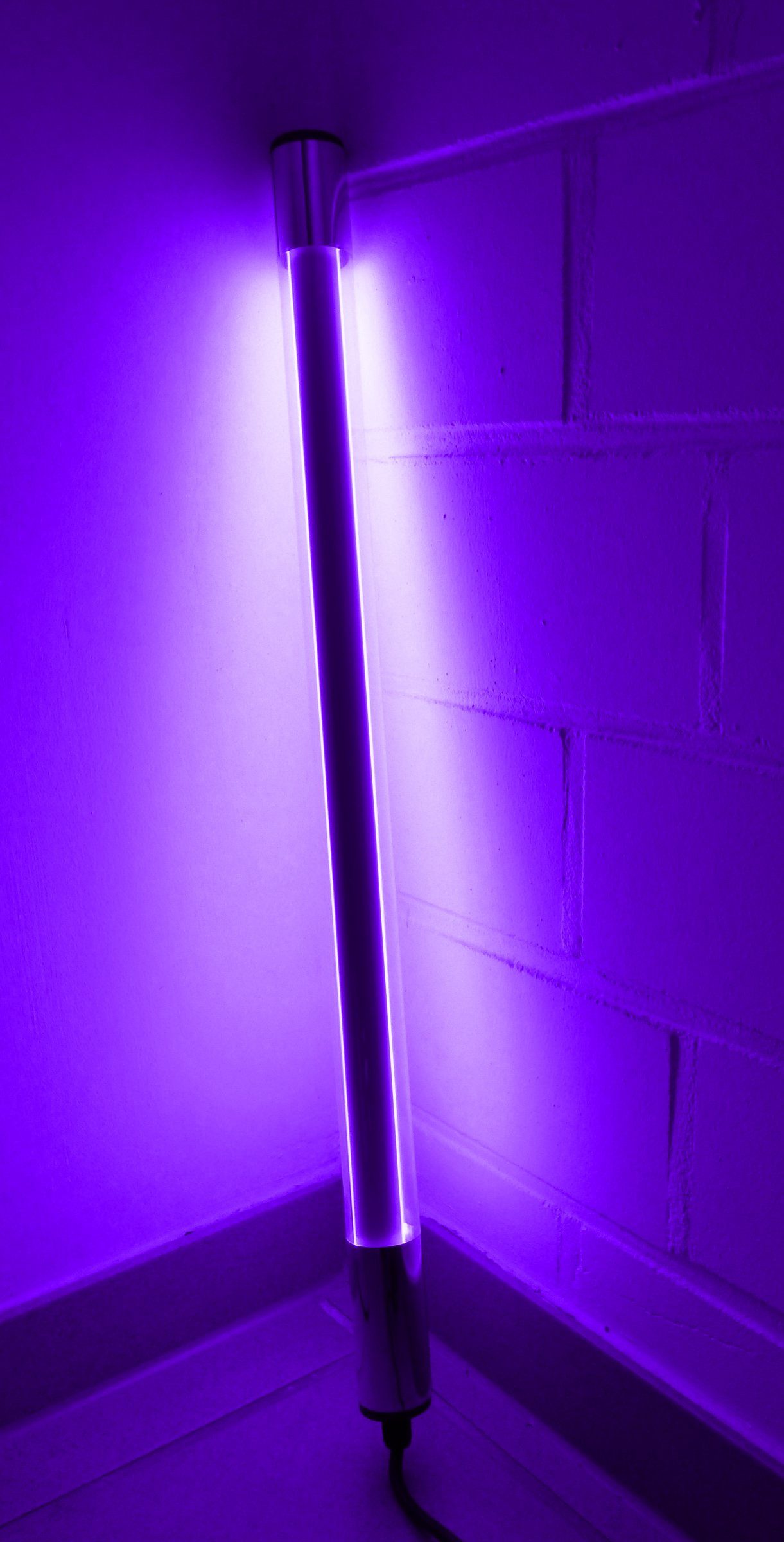 XENON LED Wandleuchte 9652 LED Leuchtstab 10 Watt Violett 63cm IP44 mit LED Kunststoff Röhre, Xenon / Violett