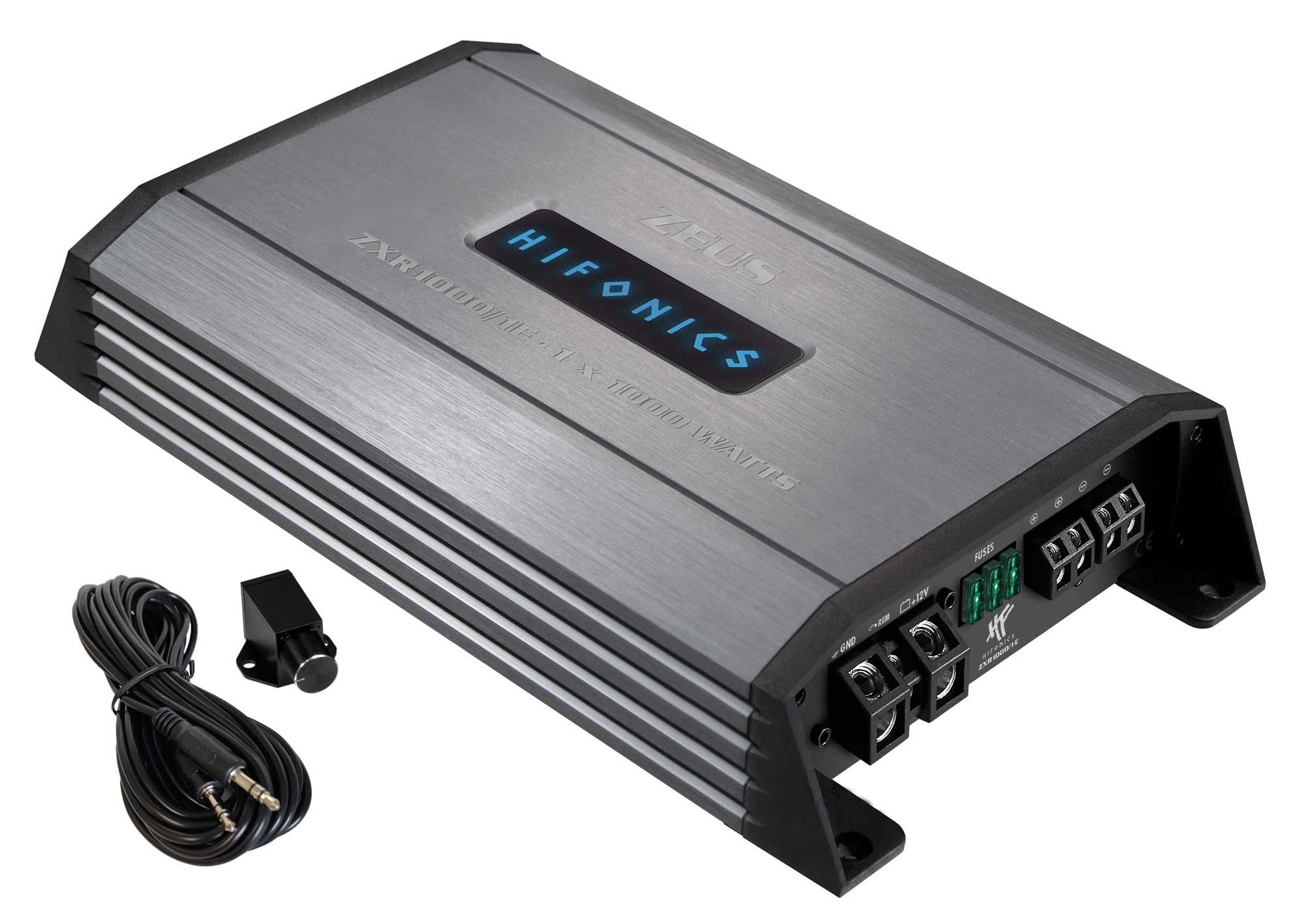 Hifonics ZEUS EXPANSION ZXR 1000/1E 1-Kanal Power Verstärker Mono Class-D Endverstärker (Anzahl Kanäle: 1)