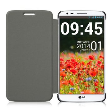 kwmobile Handyhülle Hülle für LG G2 - Handy Klapphülle - Handy Cover Case Schutzhülle, Hülle für LG G2 - Handy Klapphülle - Handy Cover Case Schutzhülle