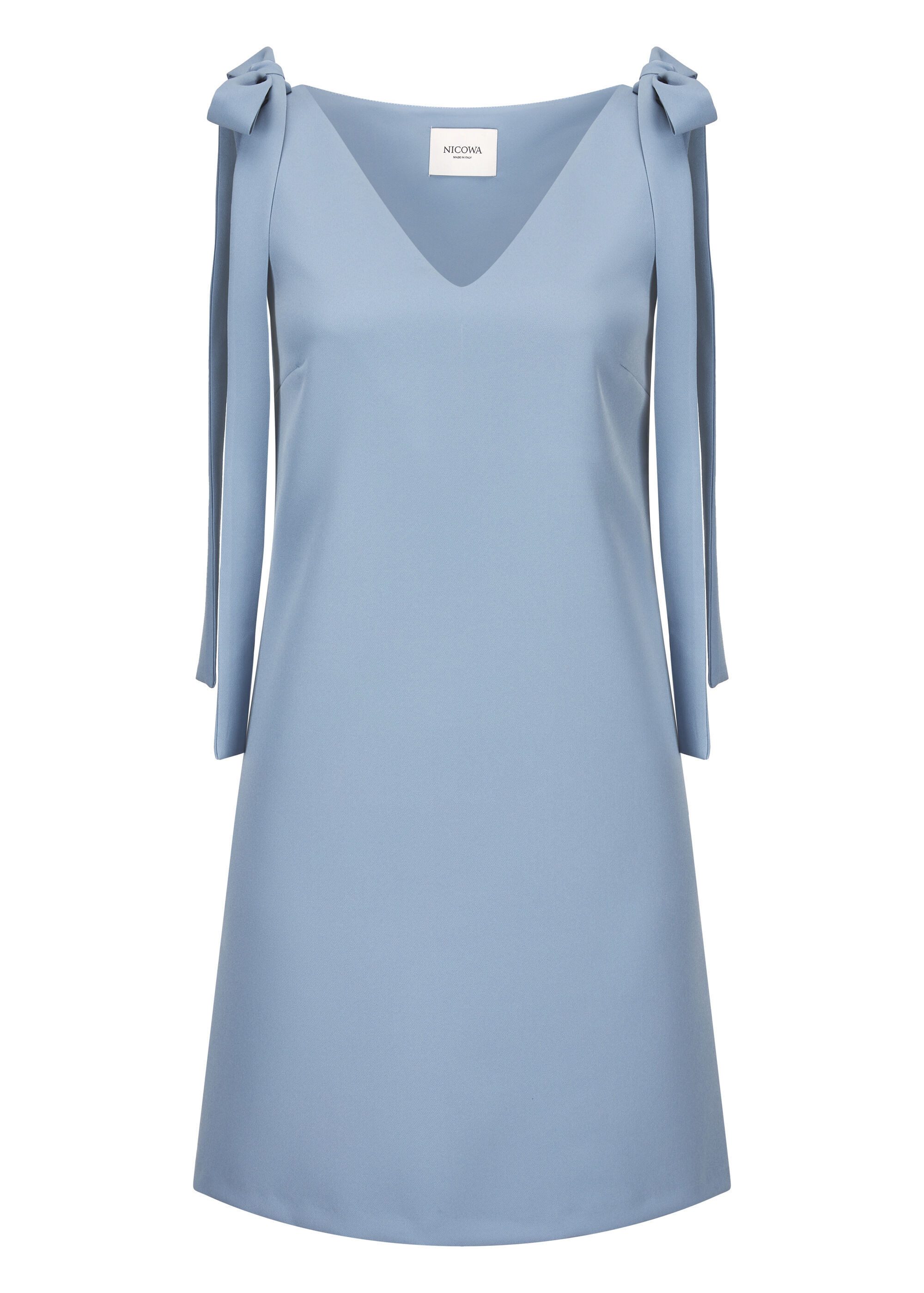 Nicowa A-Linien-Kleid MELIORA (1-tlg) mit Schleifendetails günstig online kaufen