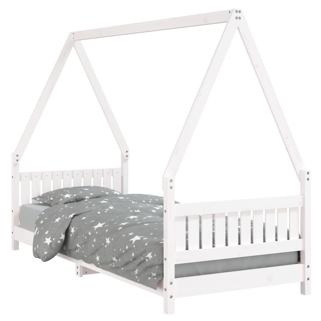 vidaXL Kinderbett, Jugendbett Weiß 80x200 cm günstig online kaufen