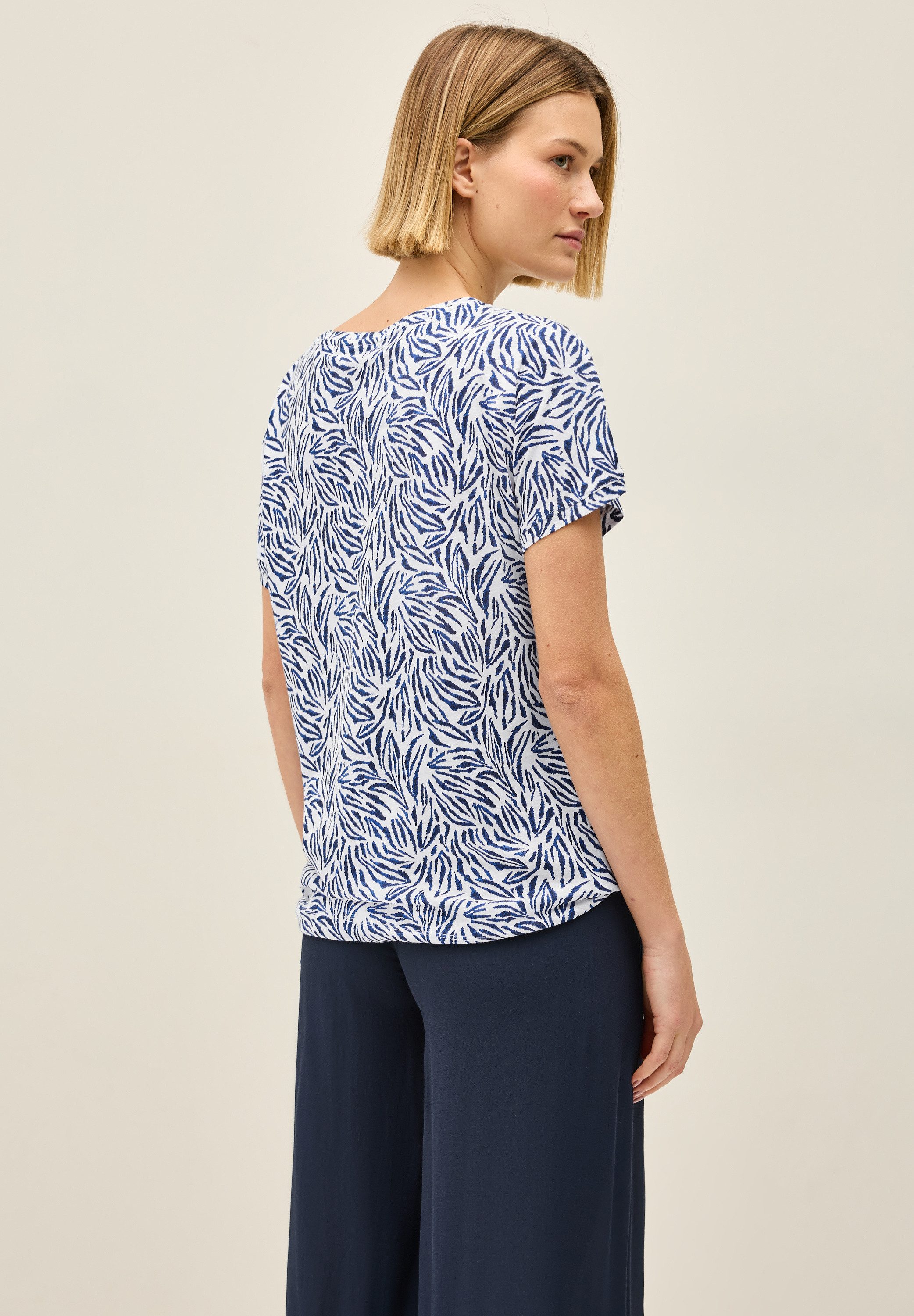 CECIL Print-Shirt aus Baumwolle mit Stretchante günstig online kaufen