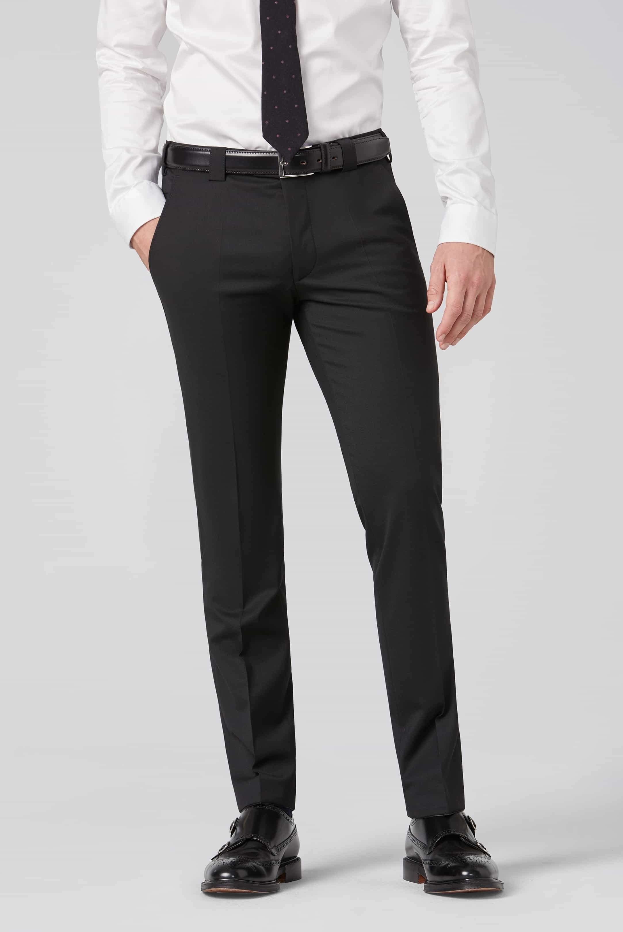 MEYER 5-Pocket-Jeans MEYER ROMA schwarz gabardine 9-288.09 - Konfektionsgrößen/Übergrößen