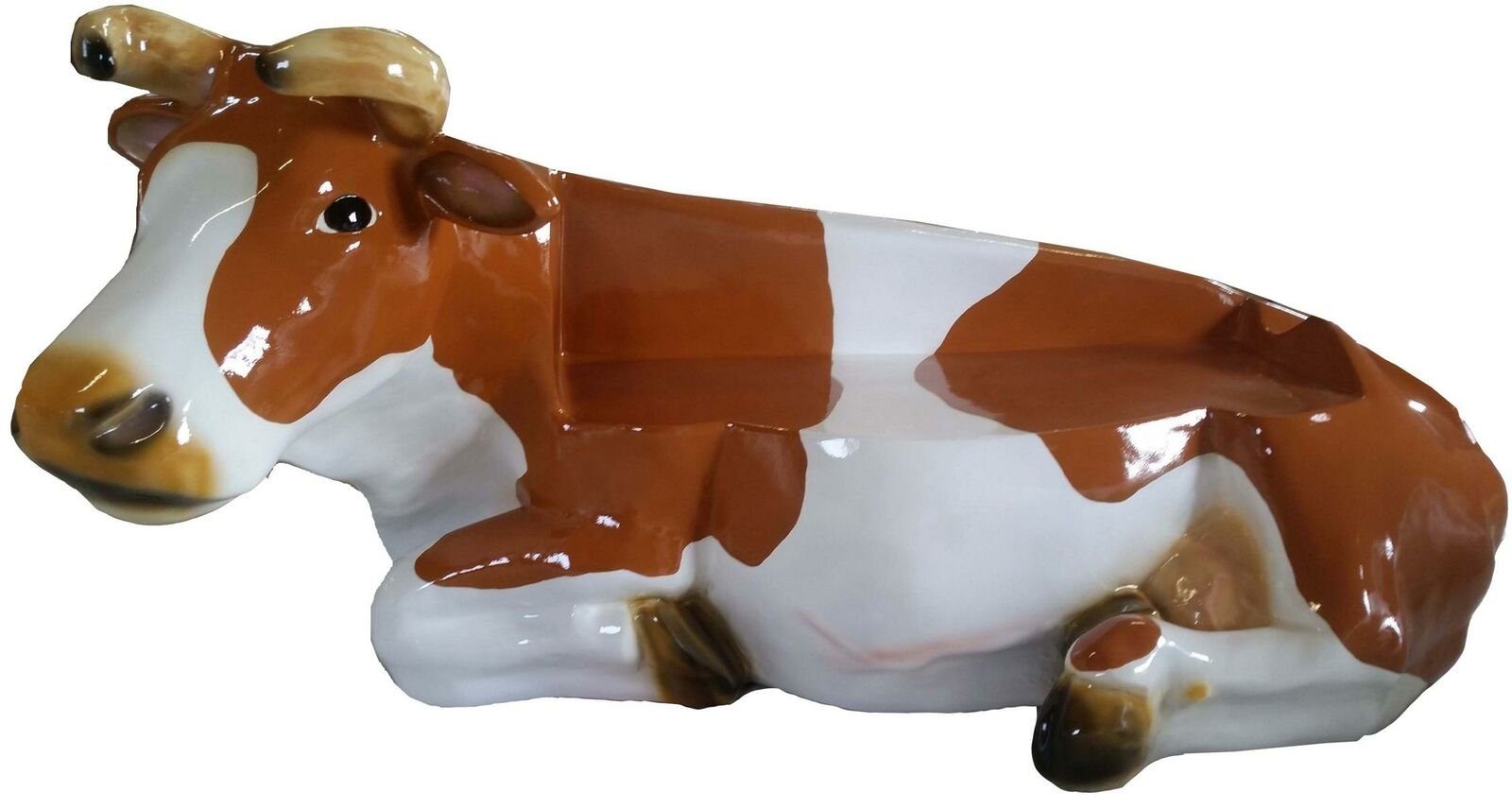JVmoebel Skulptur, Designer Abstrakte Moderne Figur Rind Kühe Kuh Deko