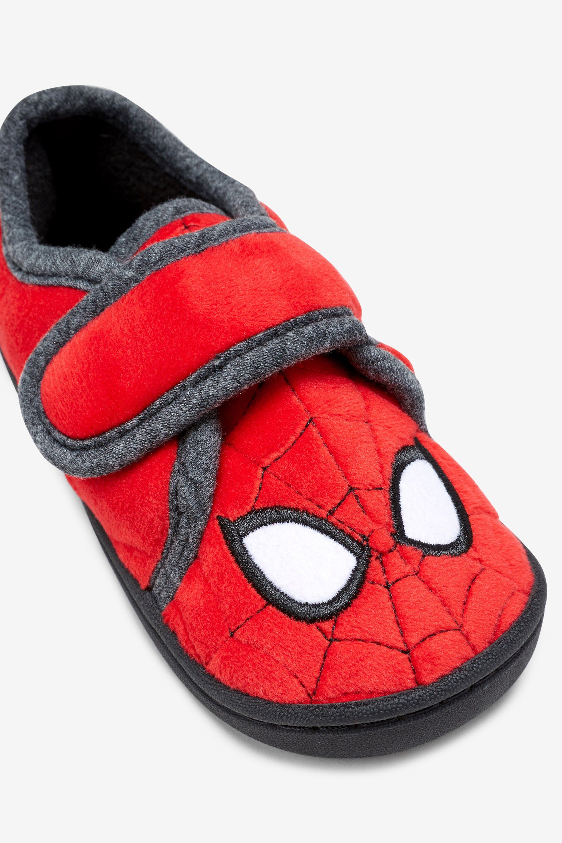 Next Hausschuhe mit Klettverschluss Hausschuh (1-tlg) Red Spiderman Marvel