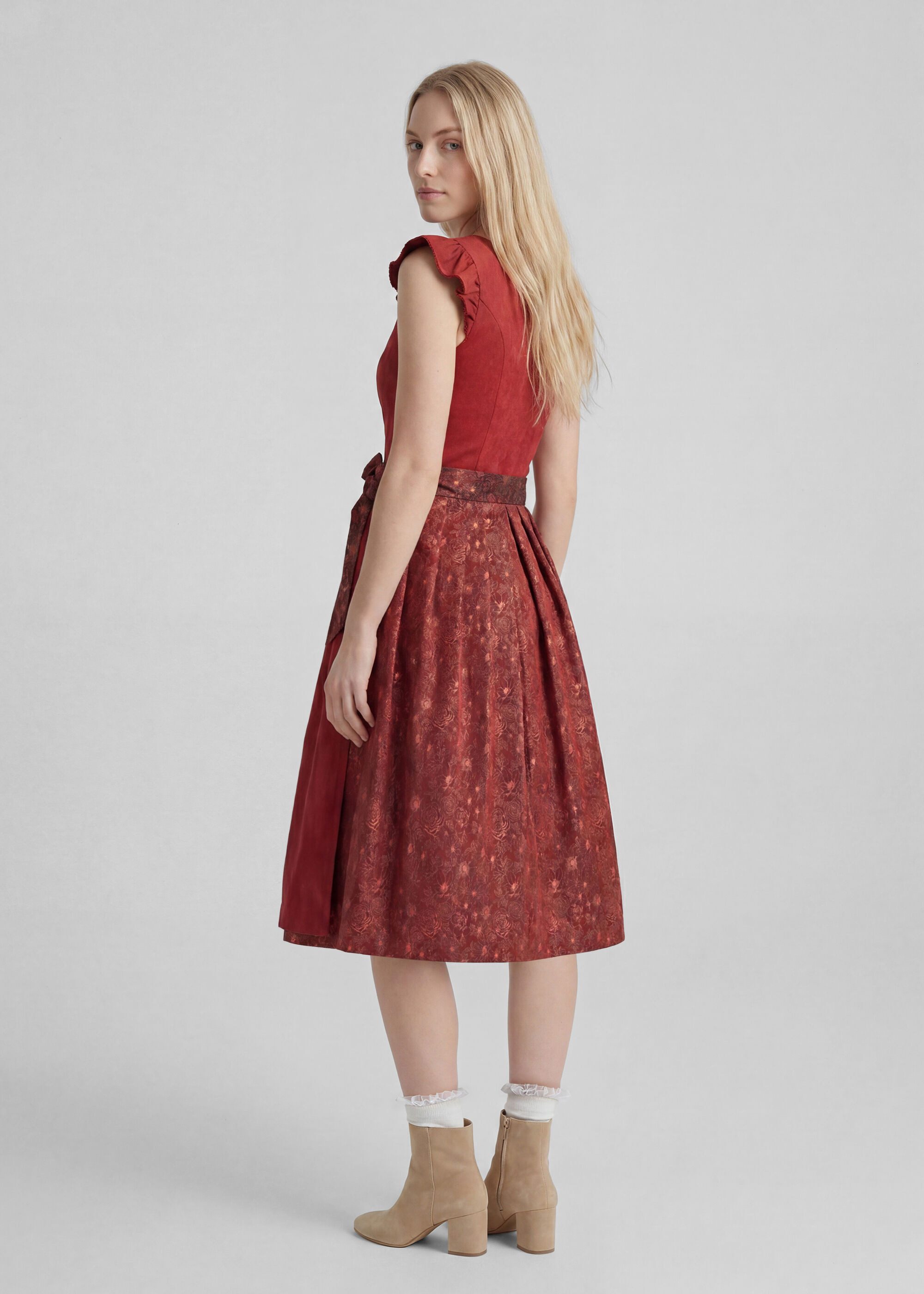Spieth & Wensky Dirndl Kendall (1-tlg) mit klassischer Trachtenoptik – Bild 3 von 5