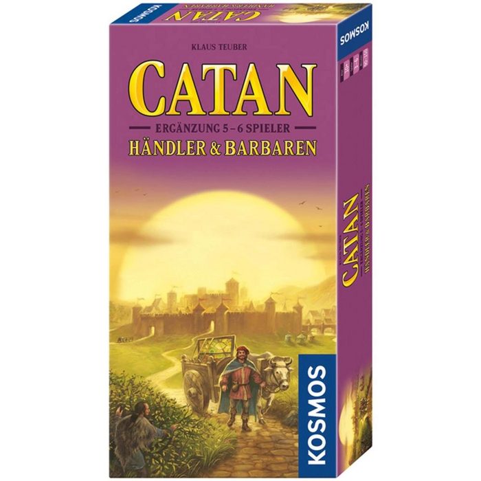 Kosmos Spiel Catan - Ergänzung 5-6 Spieler - Händler und Barbar