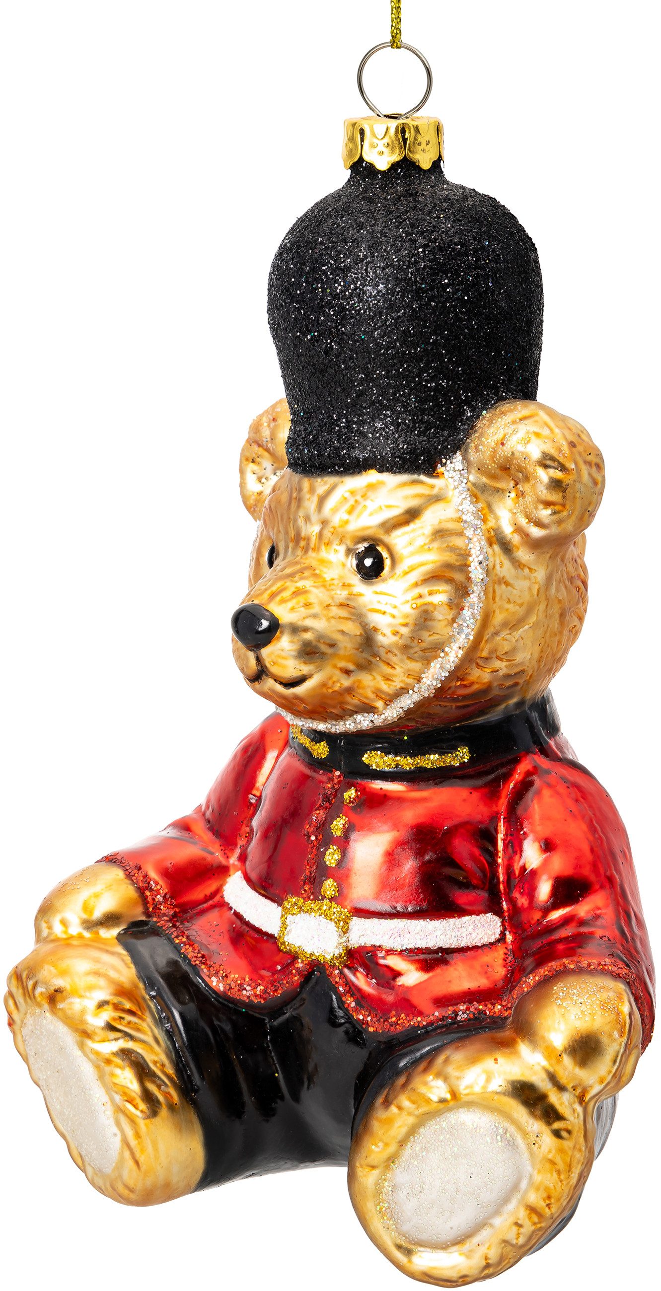 SIKORA Christbaumschmuck Grenadier Bär besondere Weihnachtskugel Glas Anhän günstig online kaufen