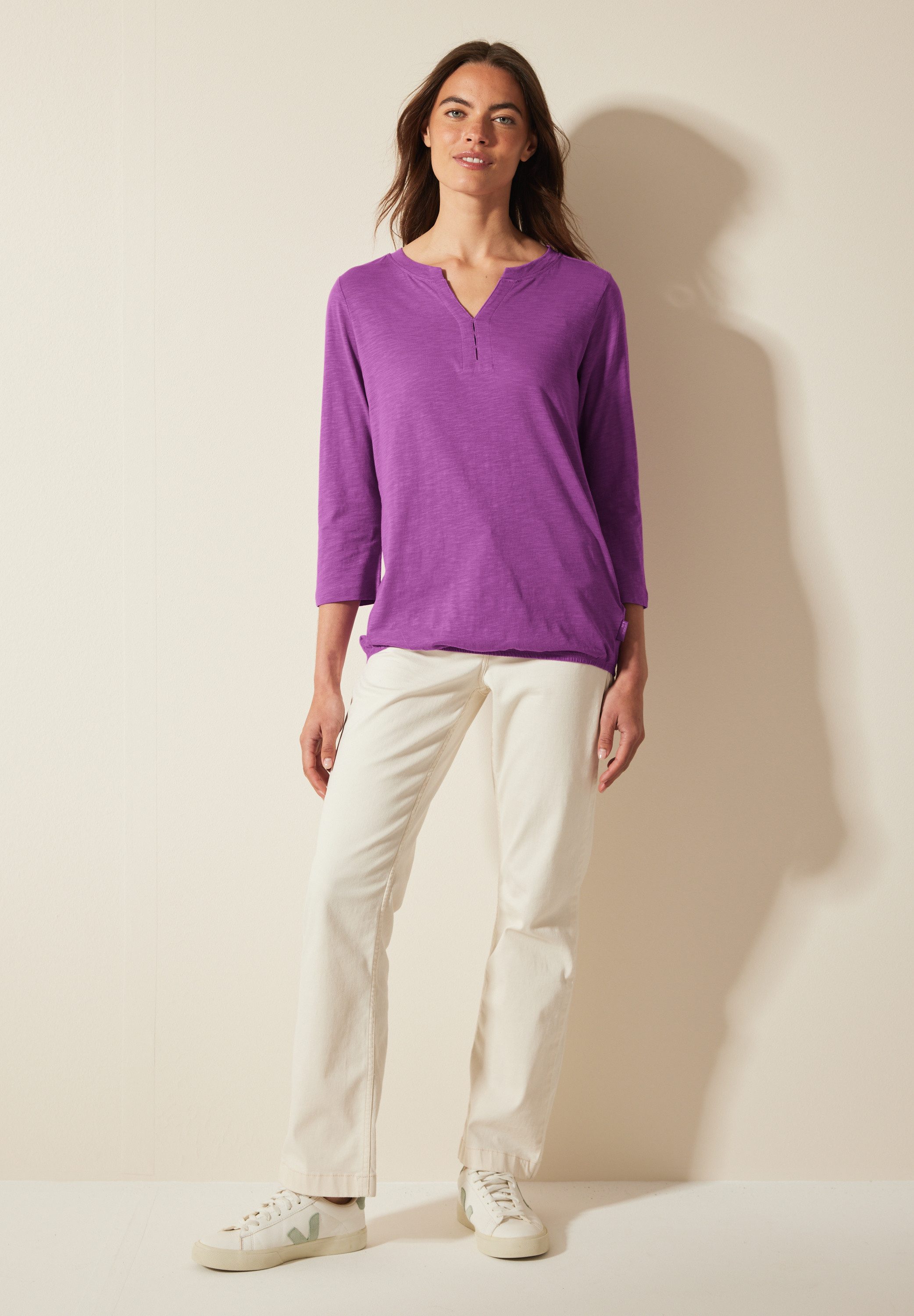 CECIL 3/4-Arm-Shirt mit 3/4 Ärmeln