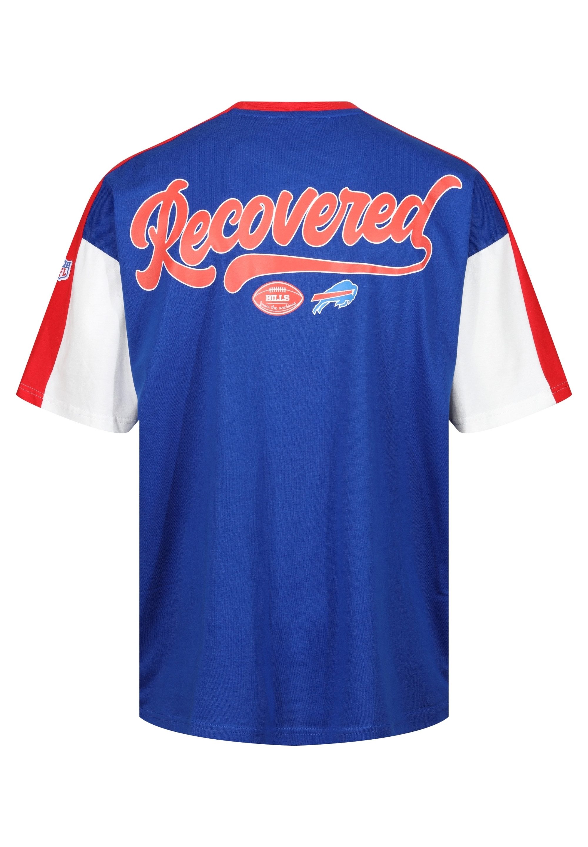 Recovered T-Shirt NFL Bills Buffalo Cut and Sew Oversized (1-tlg) für alle Buffalo Bills-Fans