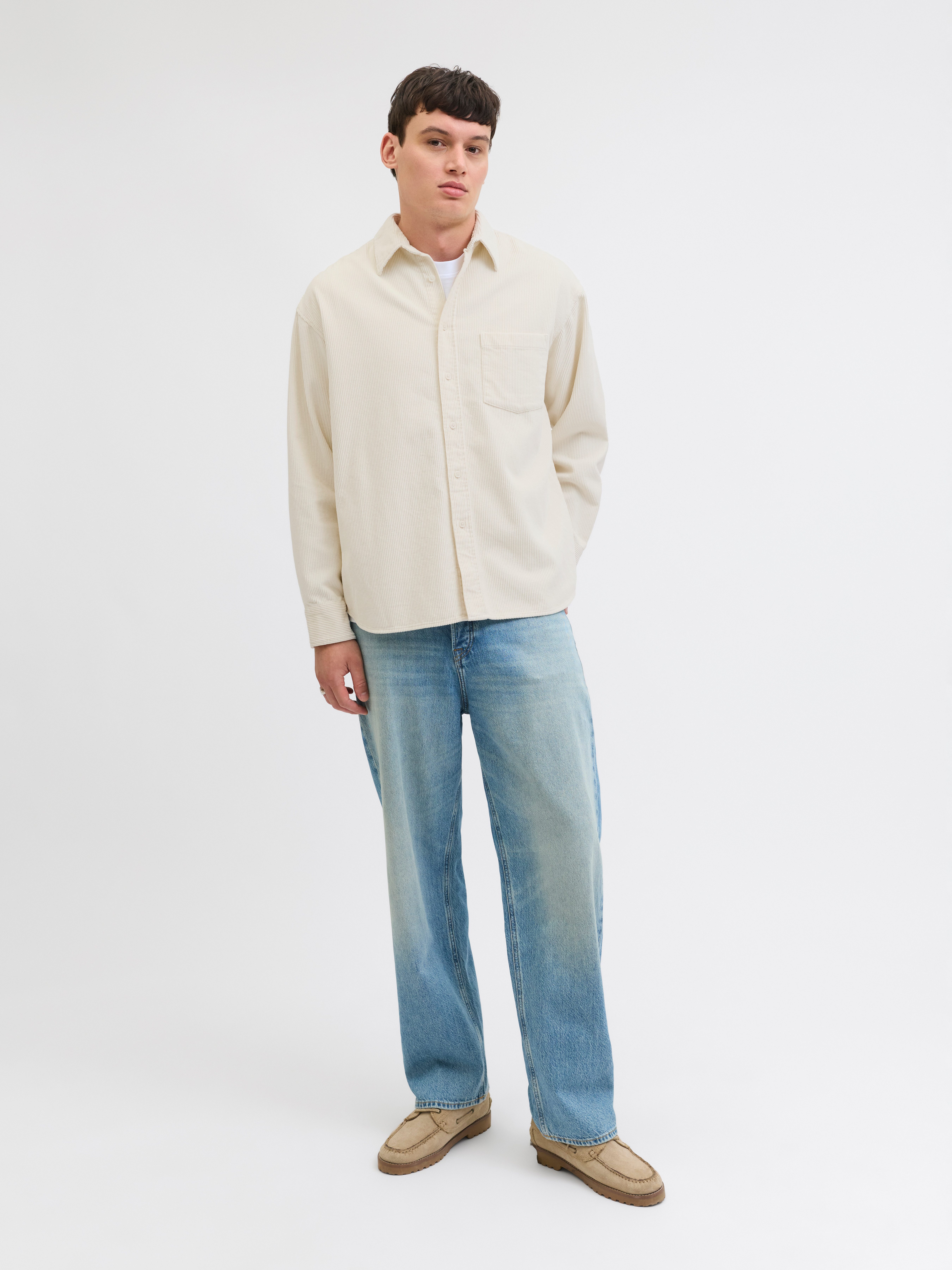Jack & Jones Langarmhemd JORINWOOD OVERSIZED CORD SHIRT LS – Bild 5 von 5