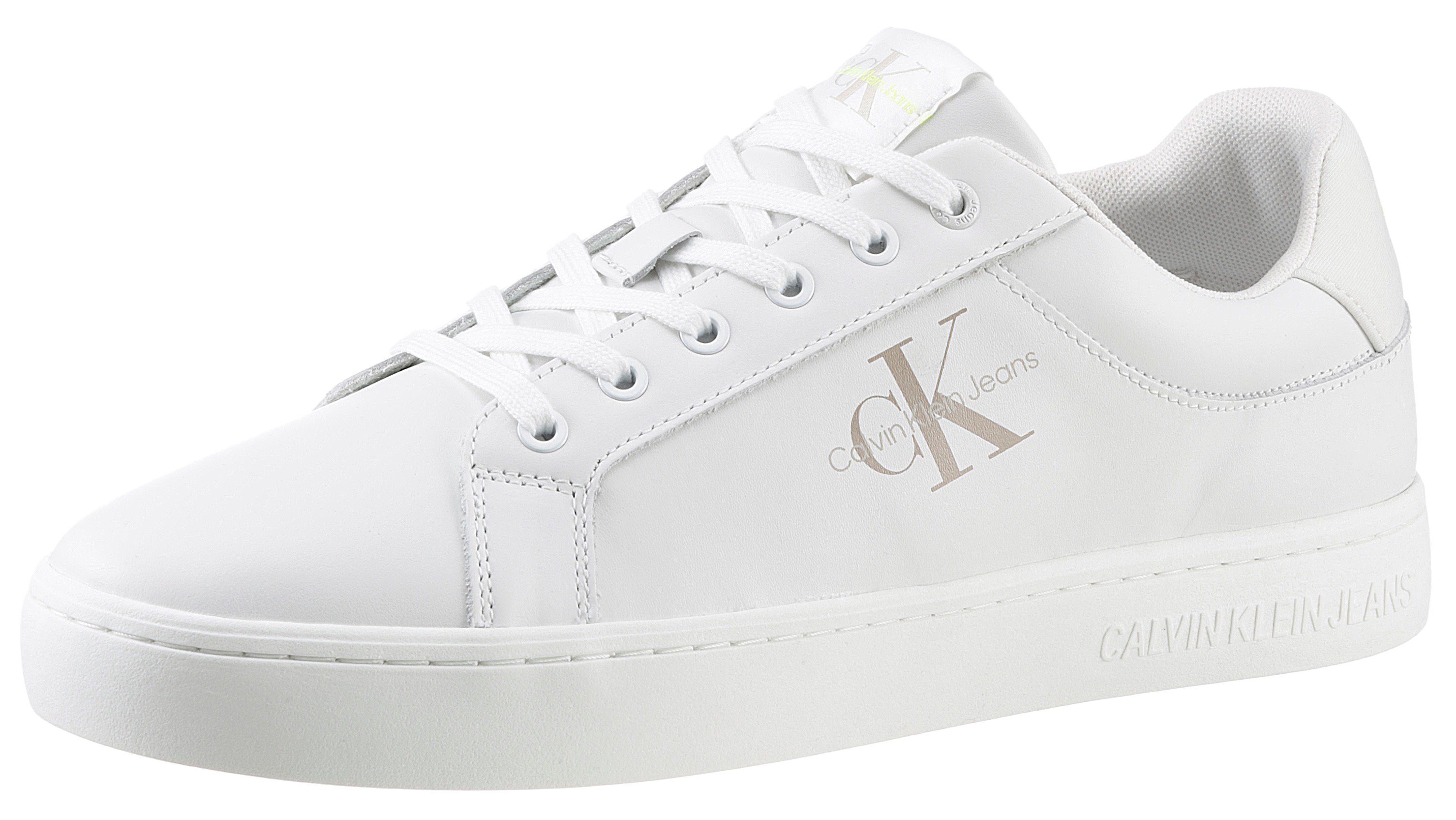 Calvin Klein Jeans SAWYER 20LS Plateausneaker mit weichem Schaftrand, Freizeitschuh, Halbschuh, Schnürschuh