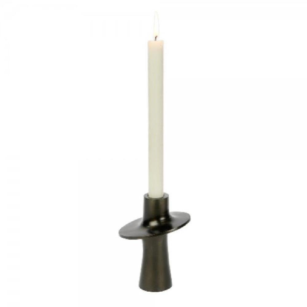 Lambert Kerzenhalter Proton Kerzenleuchter Dunkel Bronze H 14 D 10 cm