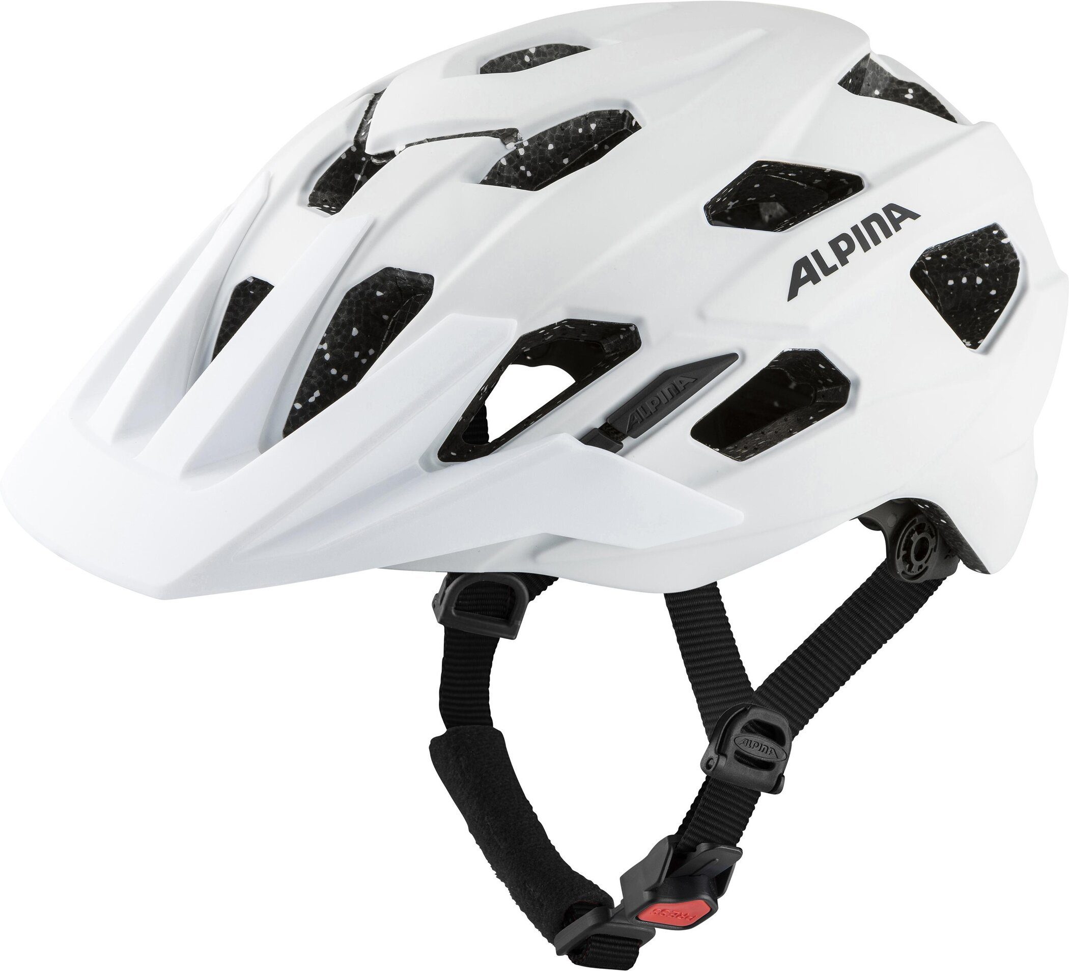 Fahrradhelm ALPINA ANZANA TOCSEN WHITE MATT
