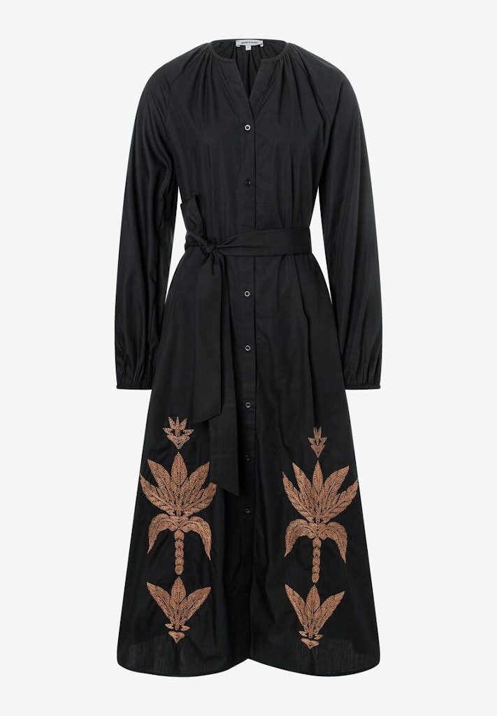 MORE&MORE Sommerkleid CO-Poplin Embroidered Dress