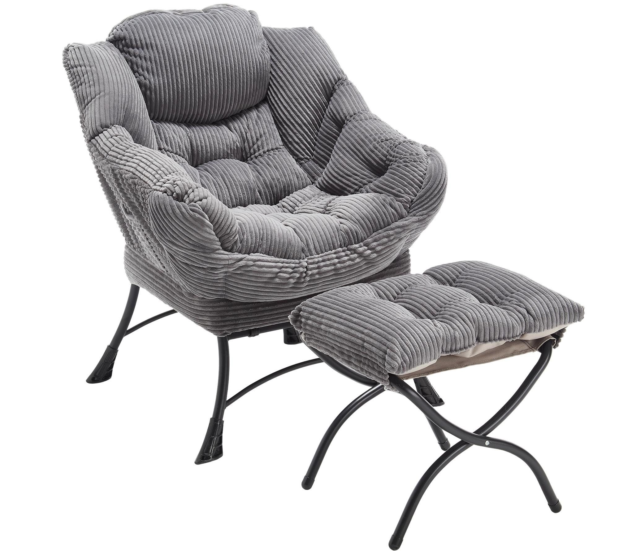 LVHOM Loungesessel Gemütliches Relaxsessel mit Hocker: Sanftes Design,prakt günstig online kaufen