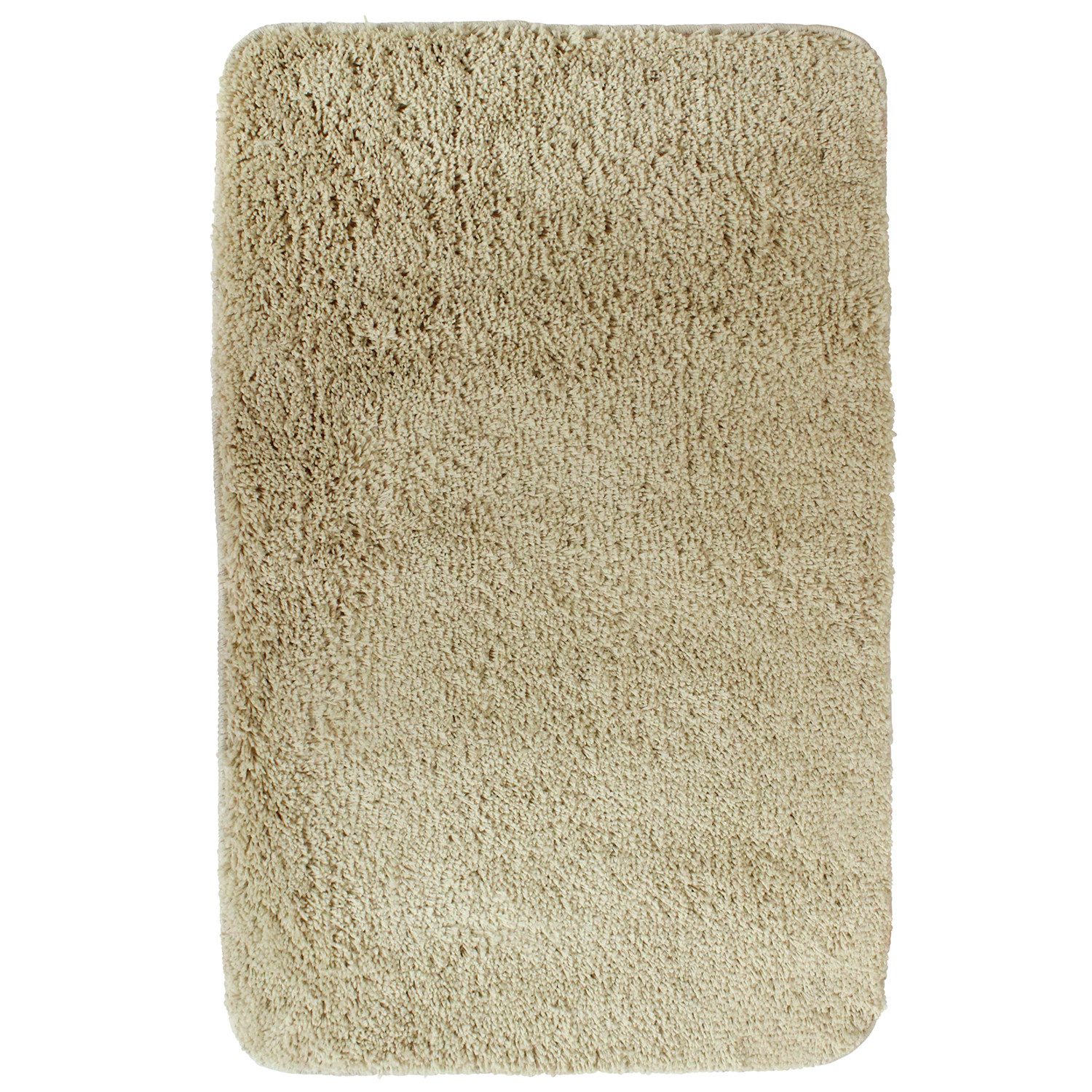 NYVI Badematte Badematte 70x120cm NYVISpa Lasalle Beige Badezimmerteppich XXL eckig, Höhe 20 mm, Polyester, Rutschfest, Saugstark, Schnell Trocknend, Fußbodenheizung geeignet