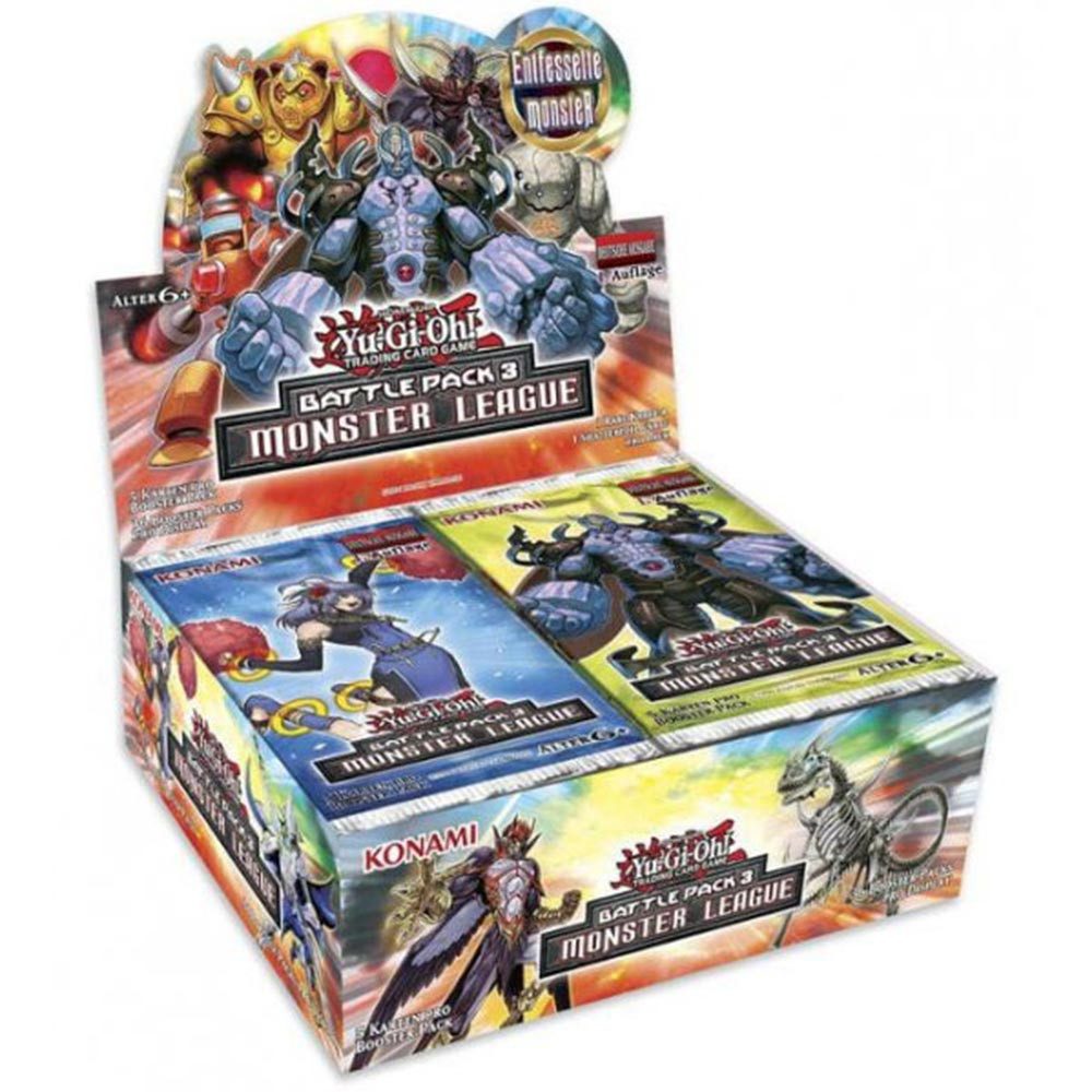 Yu-Gi-Oh Sammelkarte Battle Pack 3 Monster League - Display - Deutsch - 1. Auflage