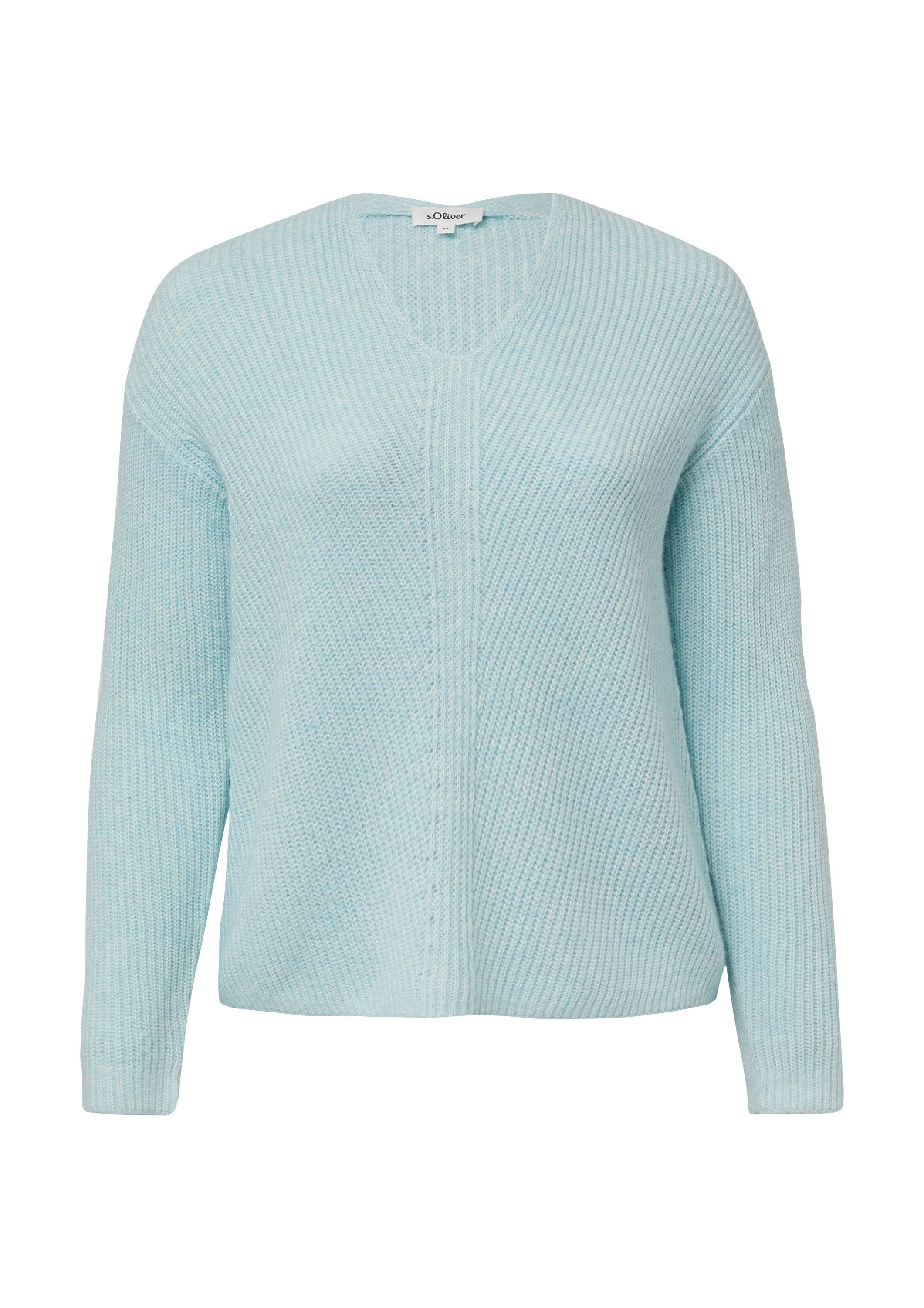 s.Oliver Longpullover Strickpullover Weicher Strickpullover im Relaxed Fit günstig online kaufen