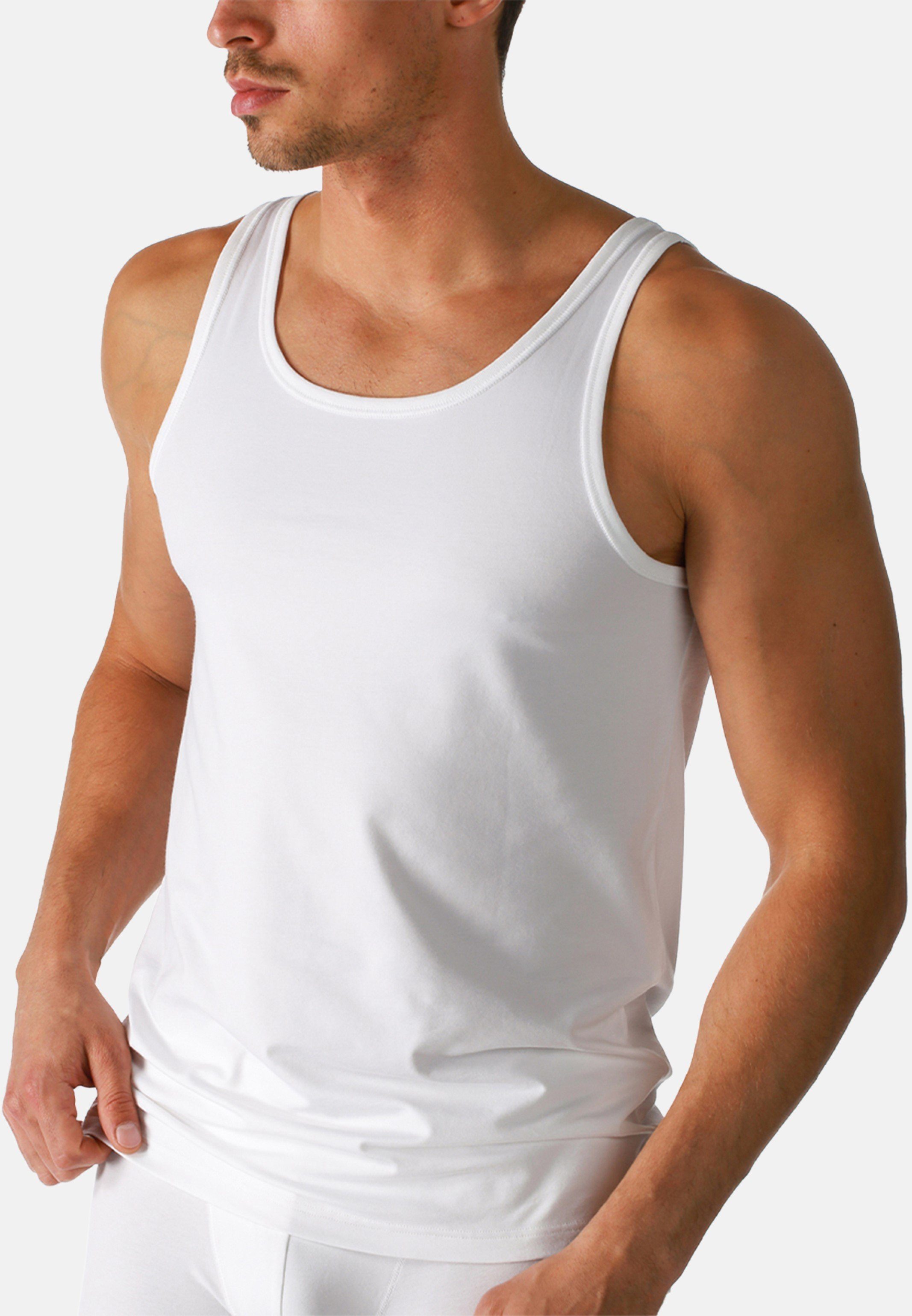 Baumwolle (Spar-Set, Weiß Mey - Tanktop Pack Cotton / Thermoregulierend - 2er Dry Unterhemd Unterhemd 2-St)