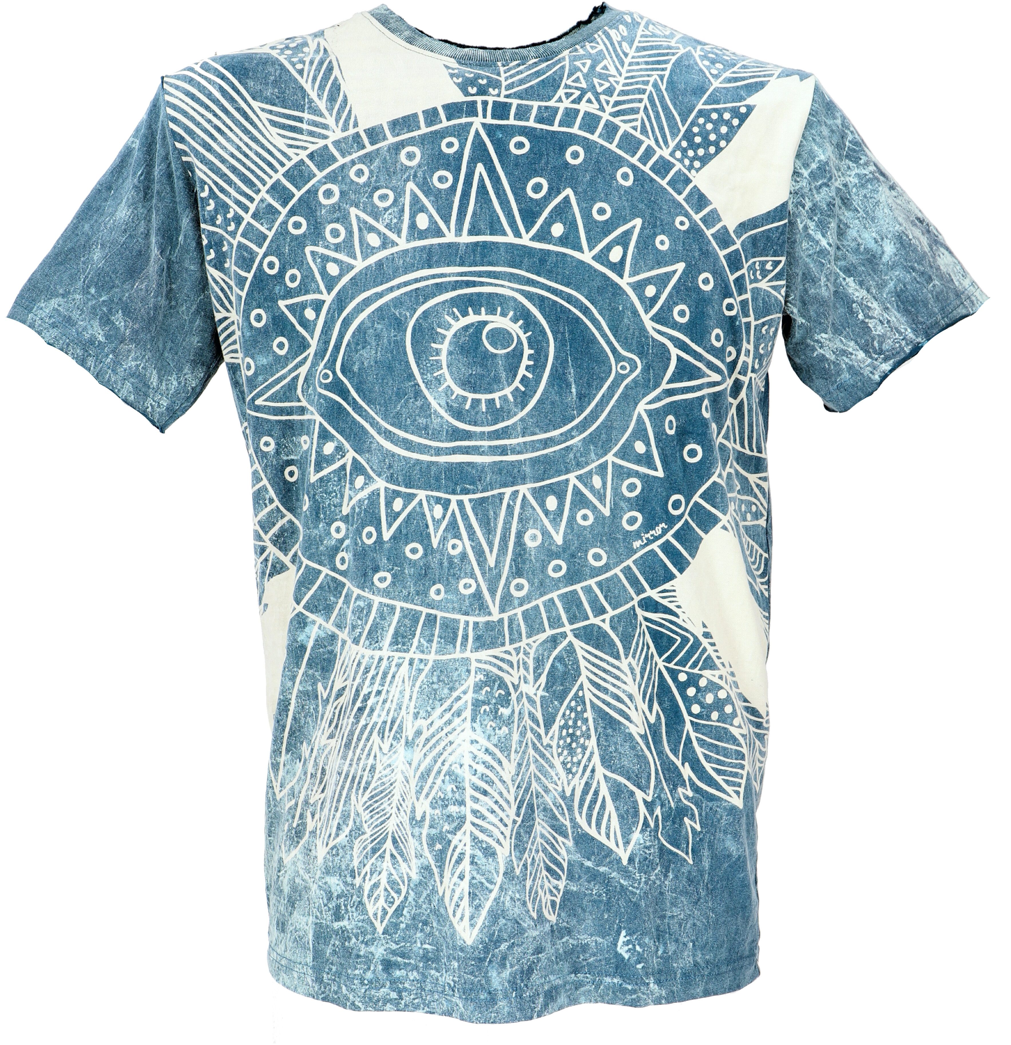 Guru-Shop T-Shirt Mirror Herren T-Shirt, Yoga günstig online kaufen
