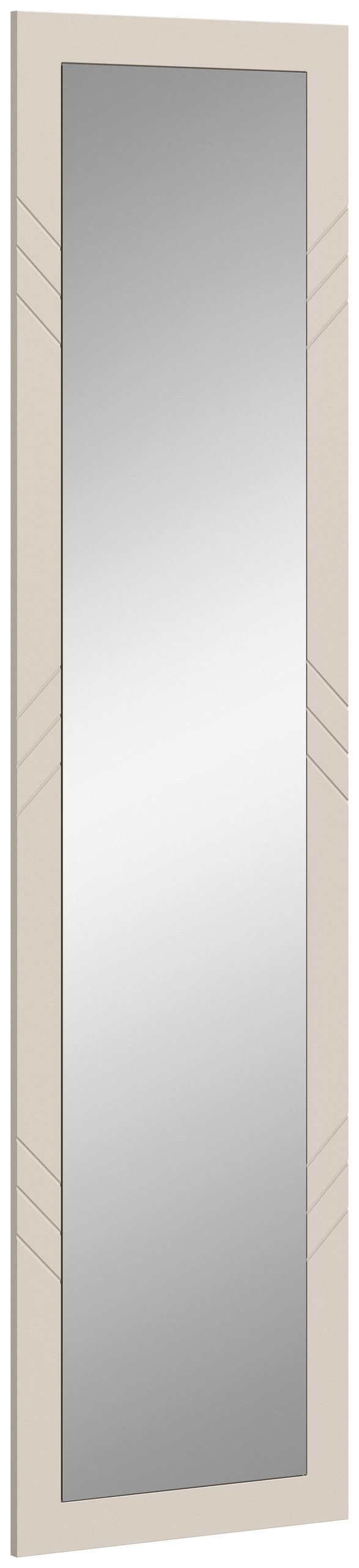 Newroom Spiegel Sandbeige 45 cm, Spiegel Sandbeige Wandspiegel Garderobenspiegel Modern Elegant Flur...