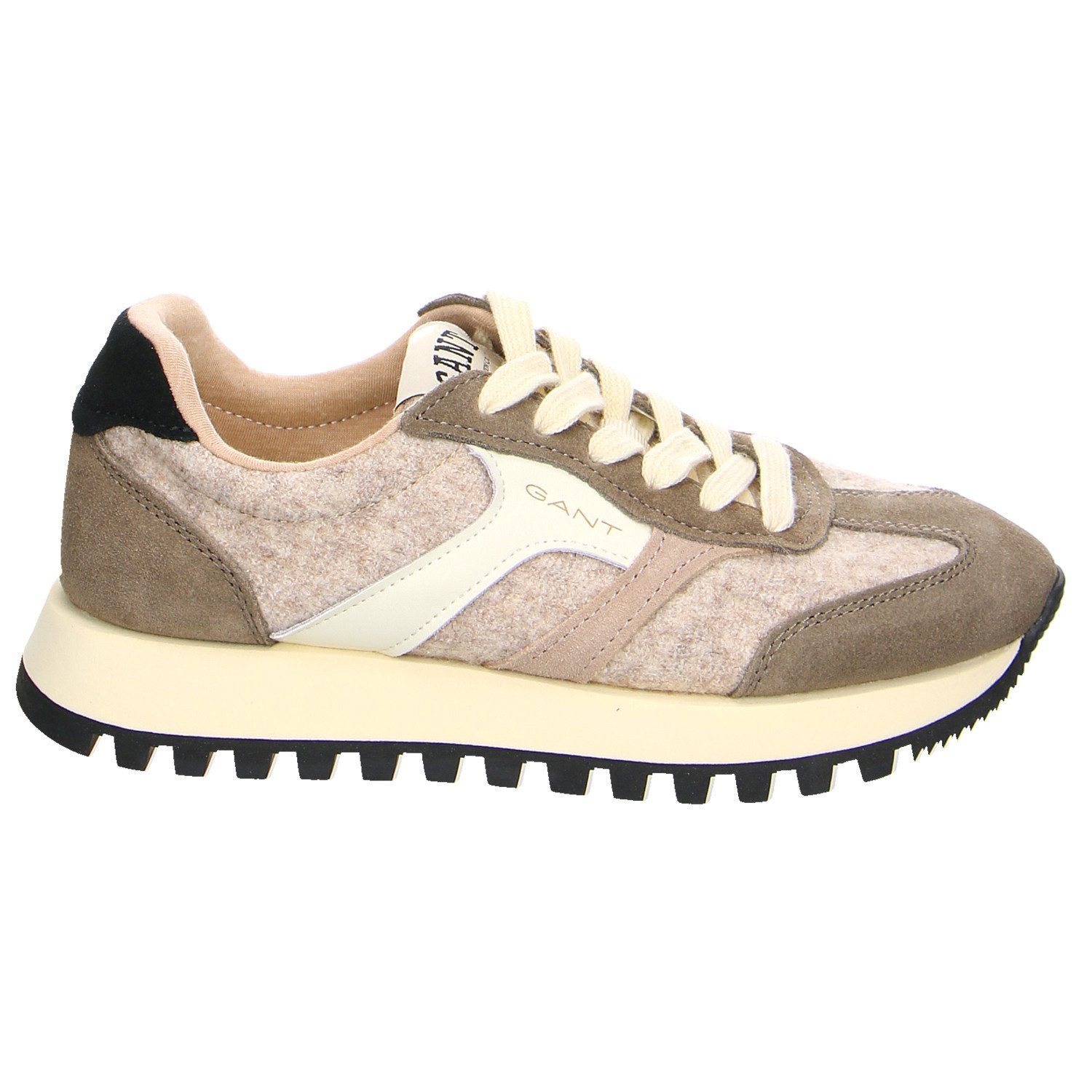 Gant Gant Caffay Sneaker Velour Schnürschuhe grau Schnürschuh