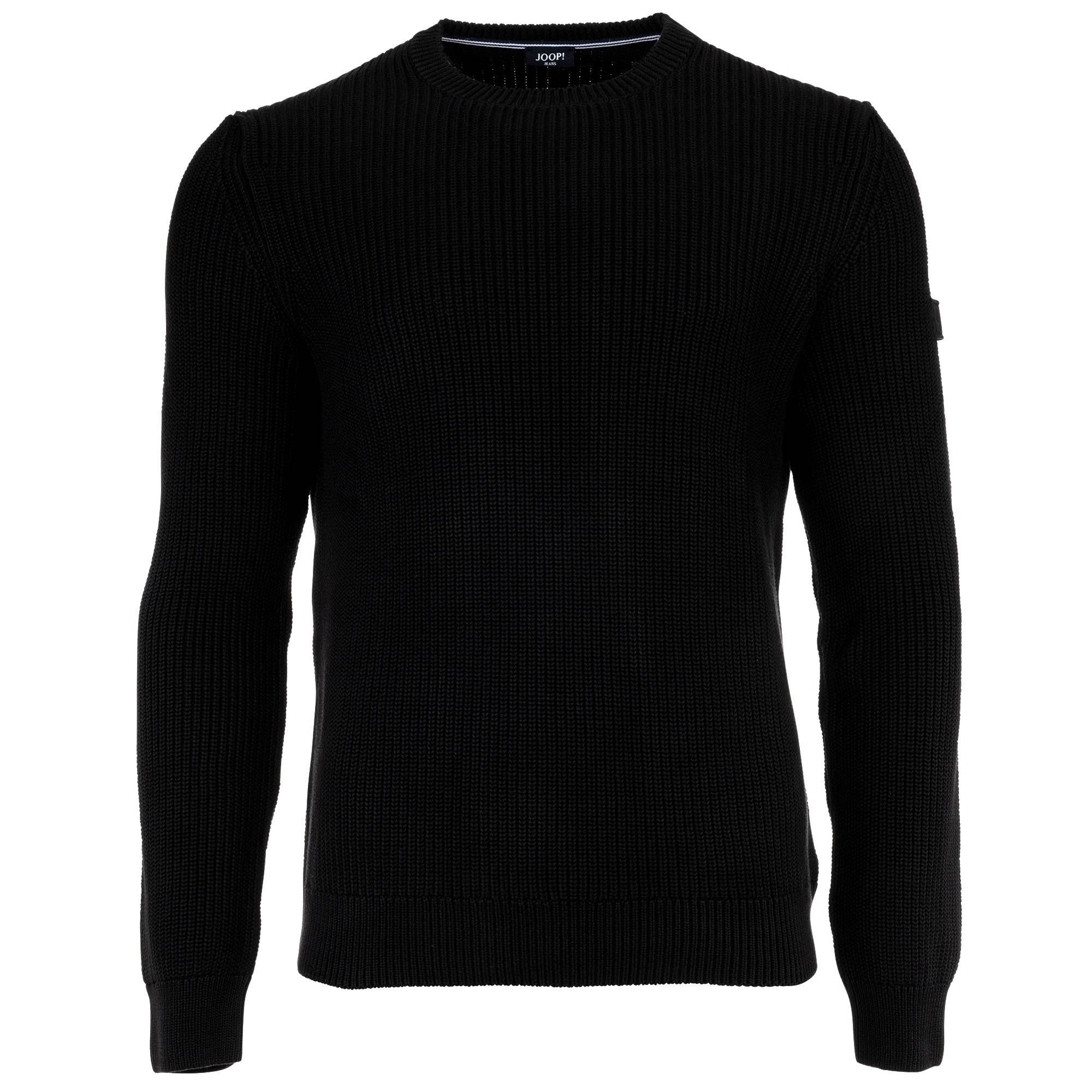 Joop Jeans Sweatshirt Herren Strickpullover Baumwolle günstig online kaufen